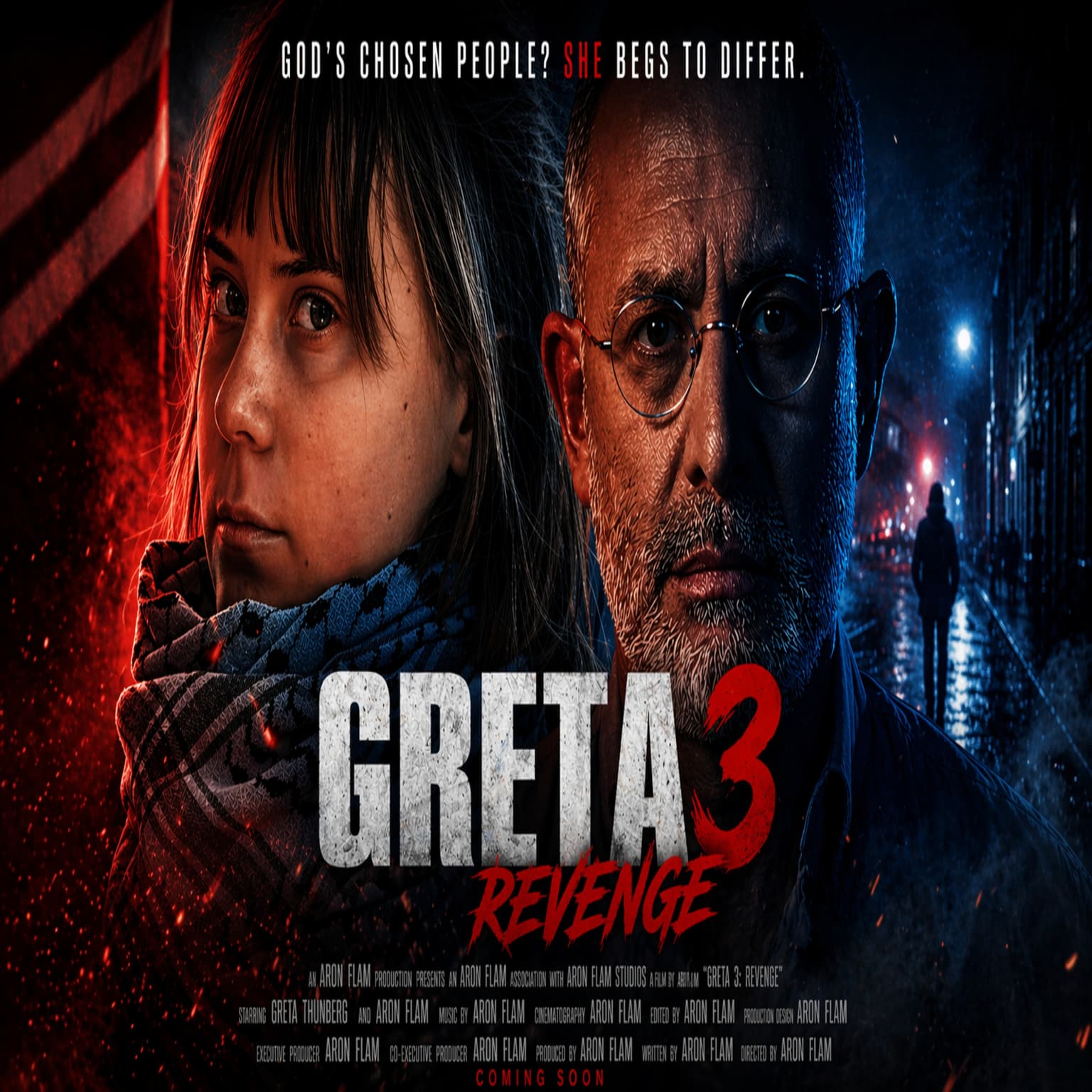 Israel om Greta Thunberg - "världens näst värsta antisemit" + Annika Strandhälls Bag-in-Box artwork