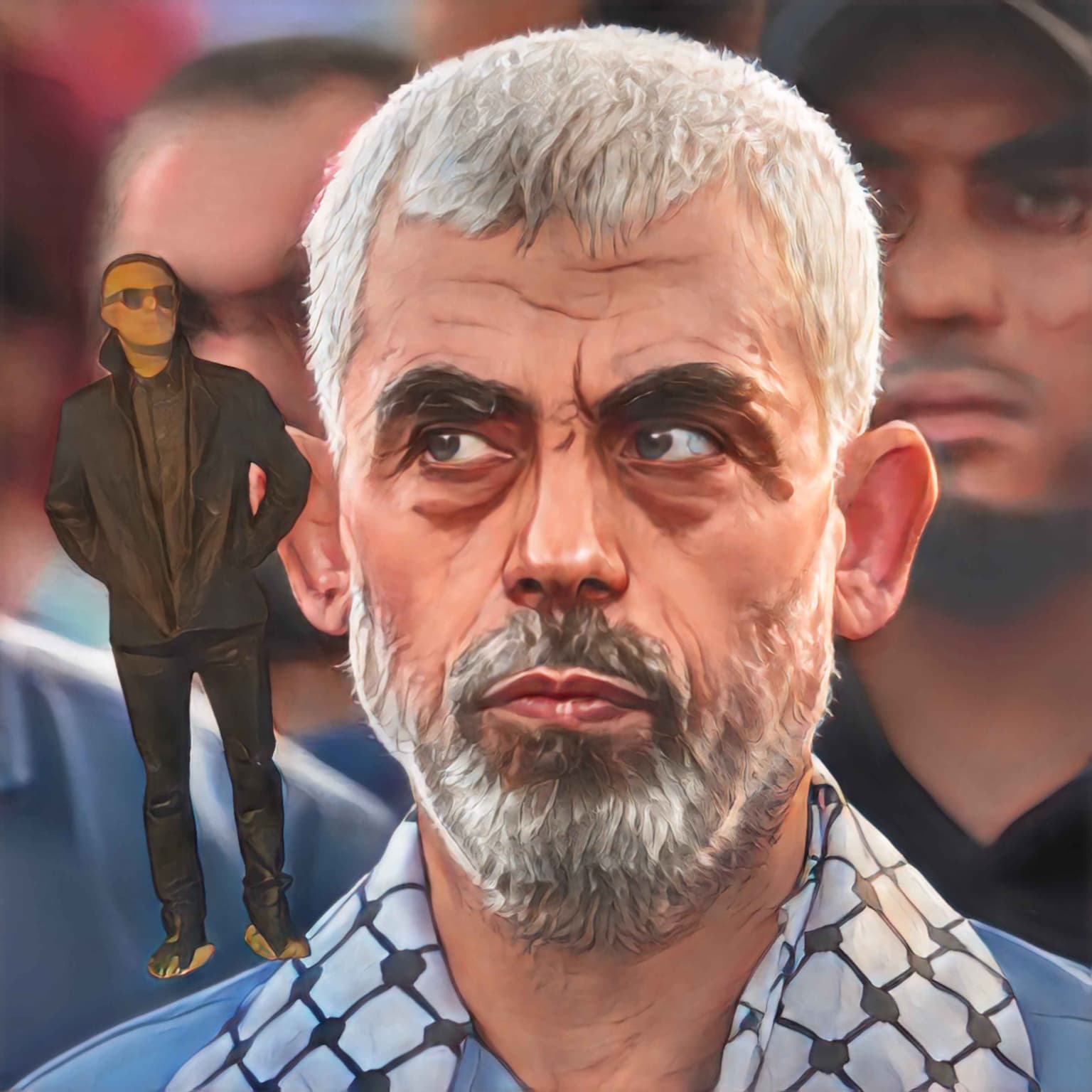 Public service <3 Hamas artwork
