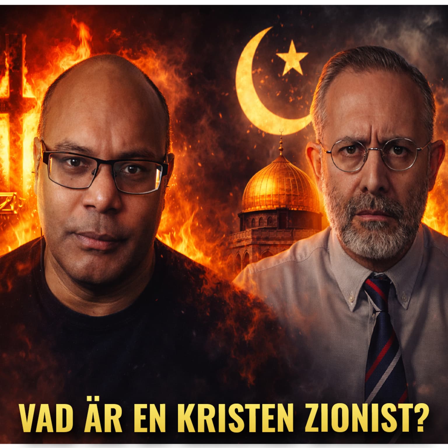 Hellre kristen sionist än antisionionistik antikrist! med Ronie Berggren artwork