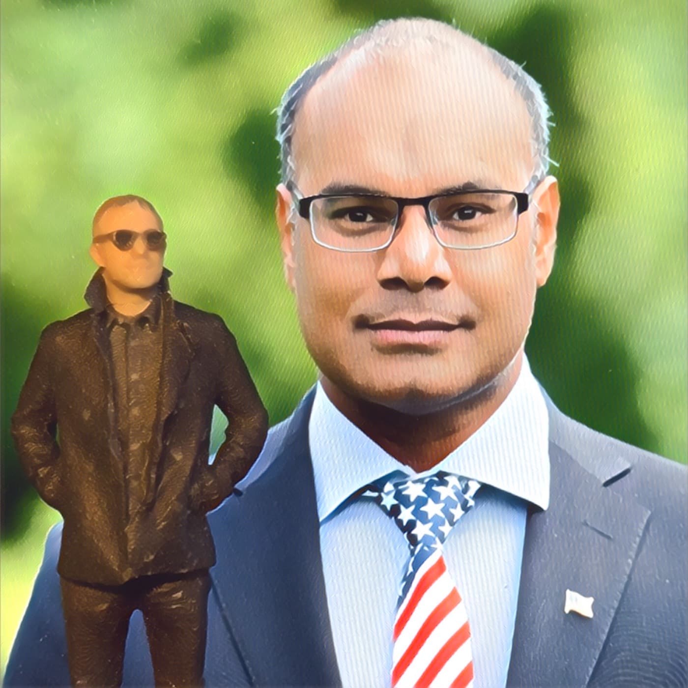 Ronie Berggren: Kamala, Biden & Netanyahu artwork