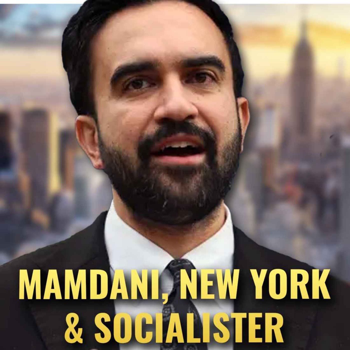 Zohran Kwame Mamdani & Islamovänstern tar över New York artwork