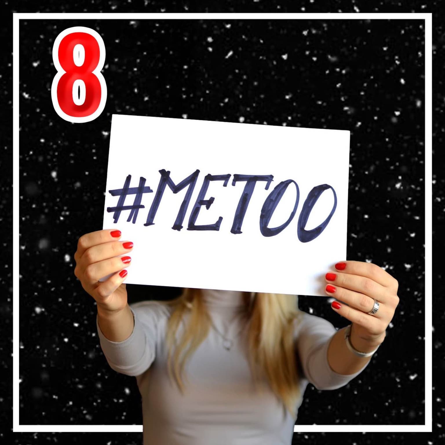 Lucka #8: #MeToo artwork
