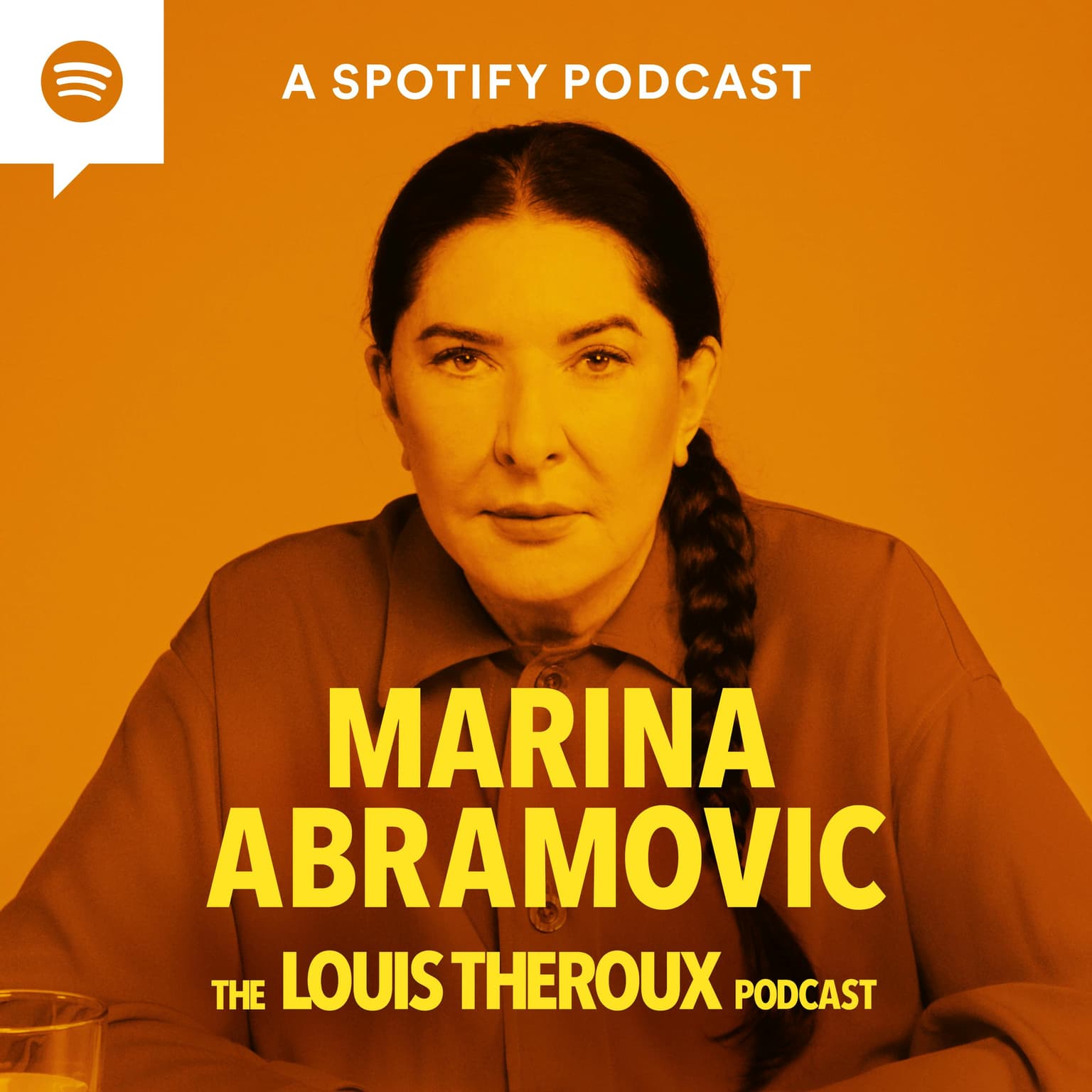 S6 EP7: Marina Abramovic on the relationship between performance and pain, never feeling loved in her childhood, and harmful conspiracies artwork