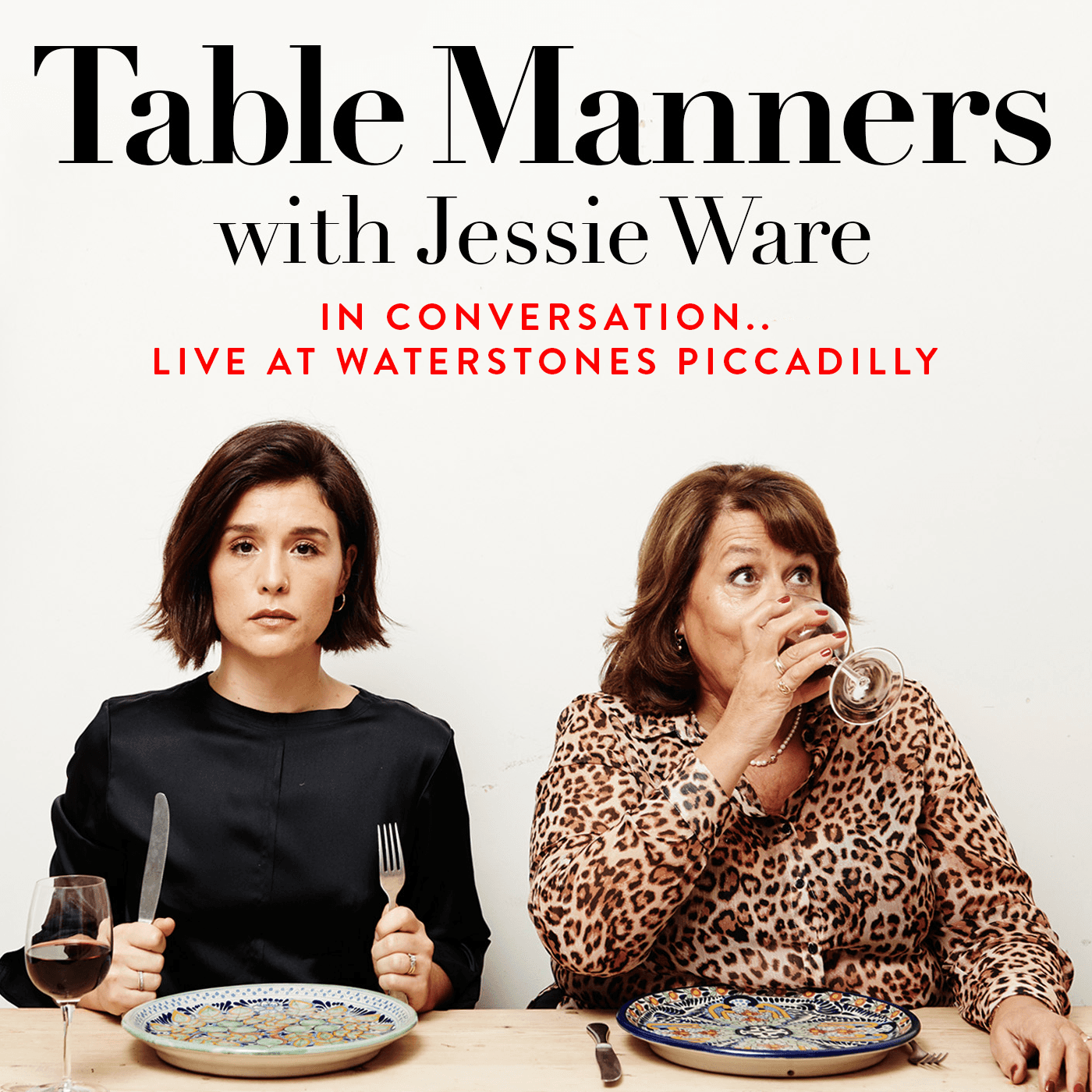 In Conversation, live at Waterstones Piccadilly artwork