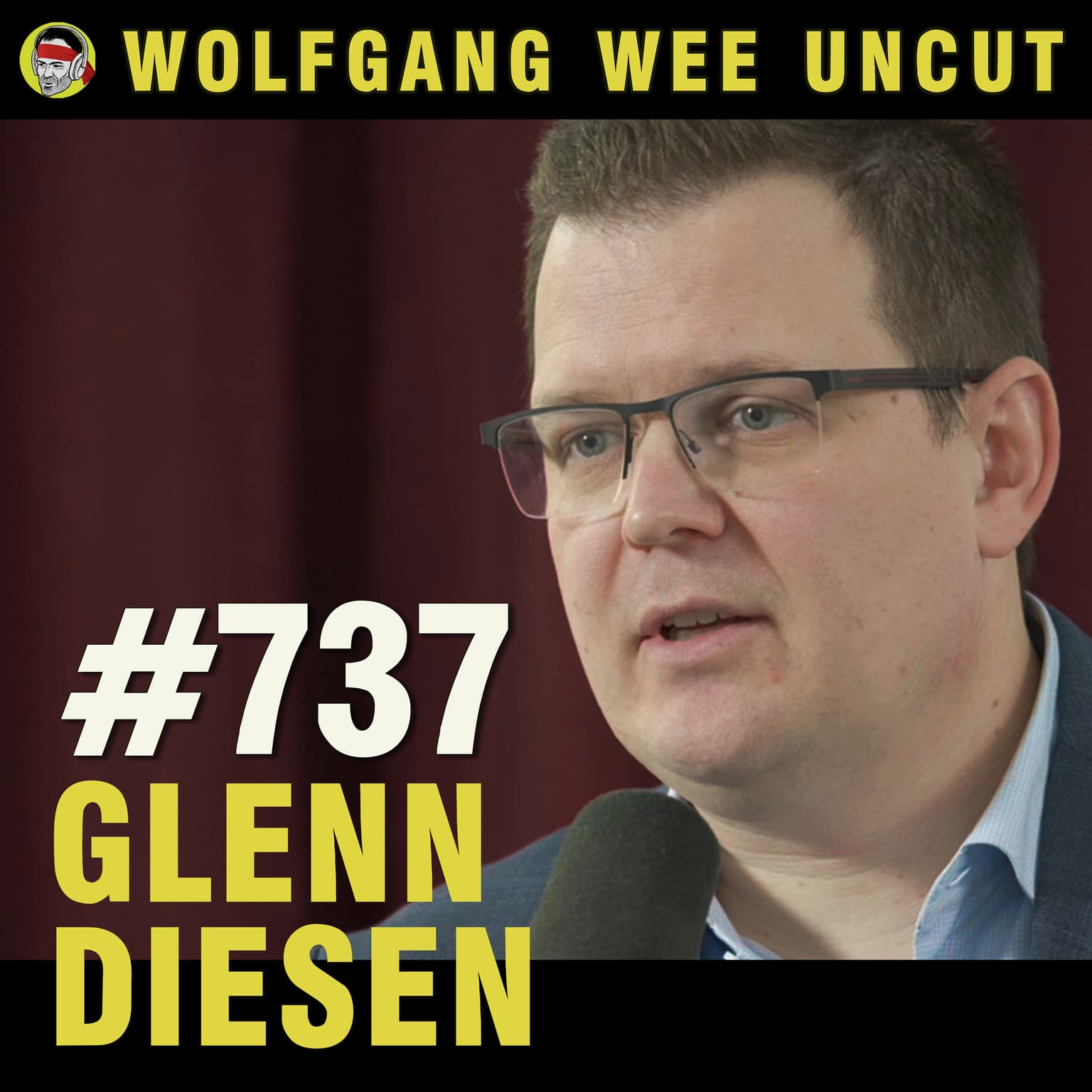 #737 - Glenn Diesen | Krig i Europa før 2030, Propagandaanklager fra øverste hold, Russland vs Tyskland, Ukraina, Iran, Mark Carney artwork