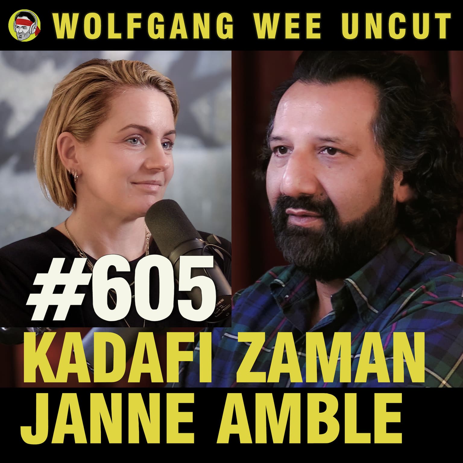#605 - Kadafi Zaman og Janne Amble | Norge Bak Fasaden artwork
