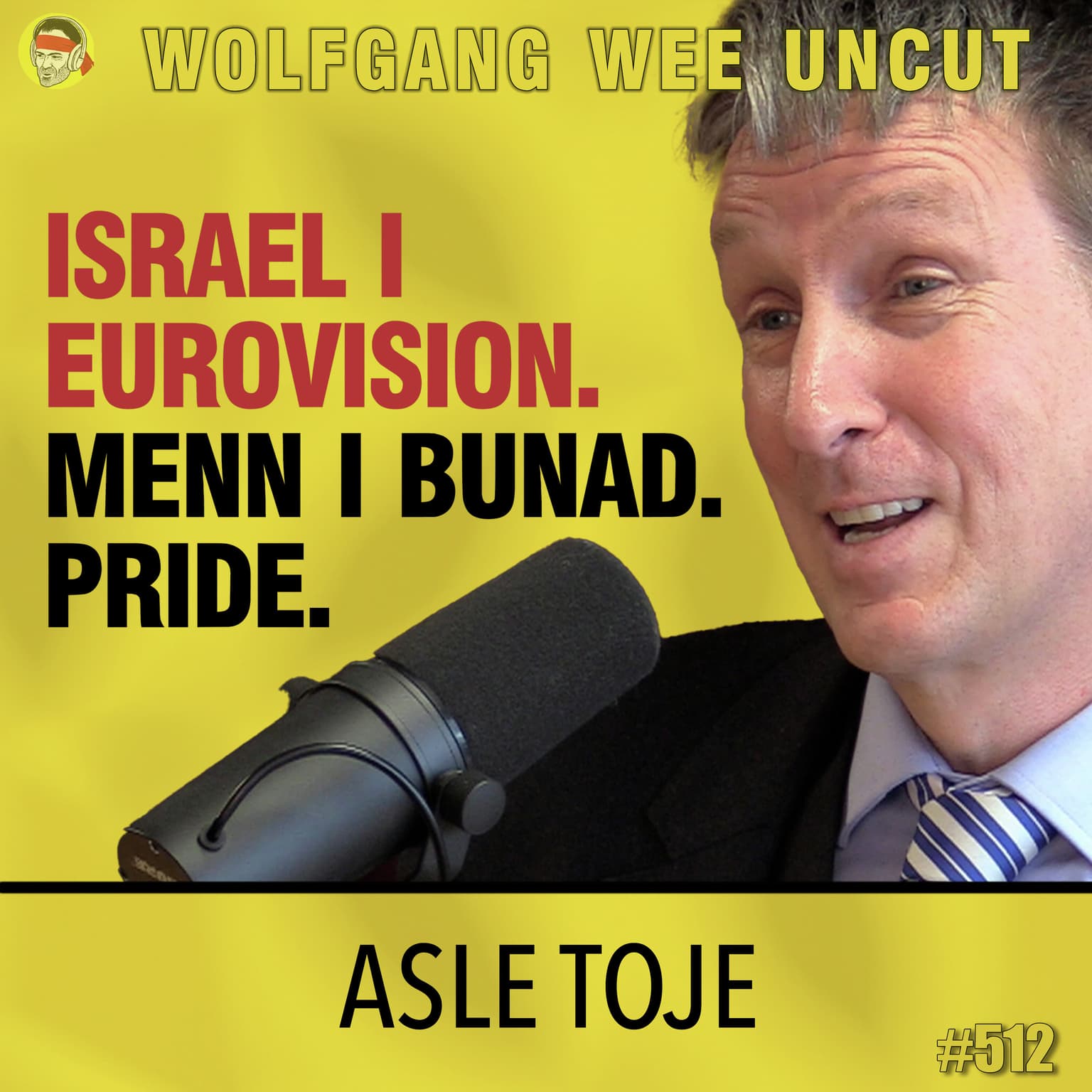 Asle Toje | Pride, Eurovision, Kjerkol-intervjuet, Disney, Taylor Swift, Danby og 17.mai, Menn i Bunad artwork