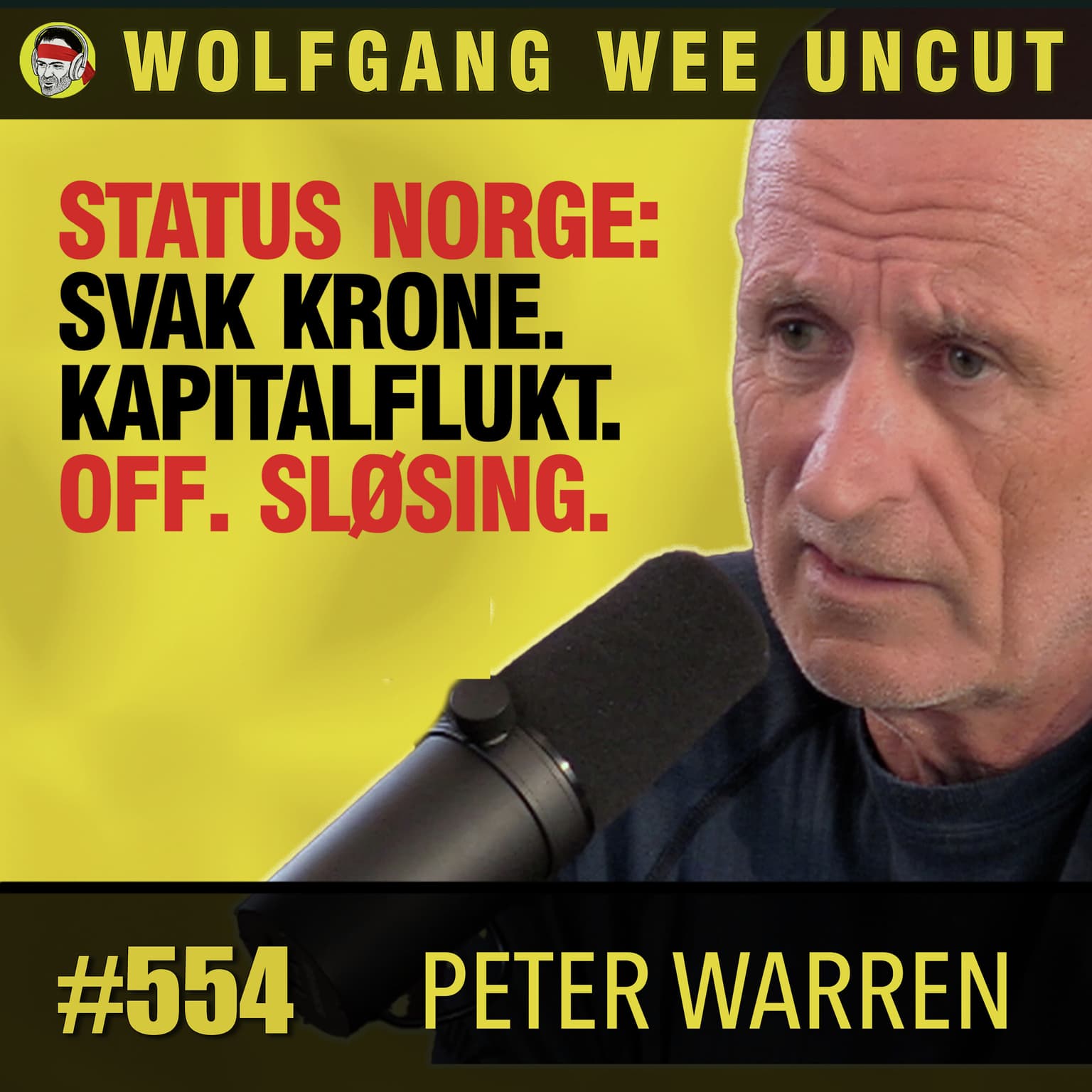 Peter Warren | Norsk Finanspolitikk: Svake Kronen, Kapitalflukt, Skatt, Offentlig Sløsing, Renta, Sveits og Skatteflyktningene, Oljefondet, Laffer-effekten, Innovasjon, Valget 2025, Ernas Valgflesk artwork
