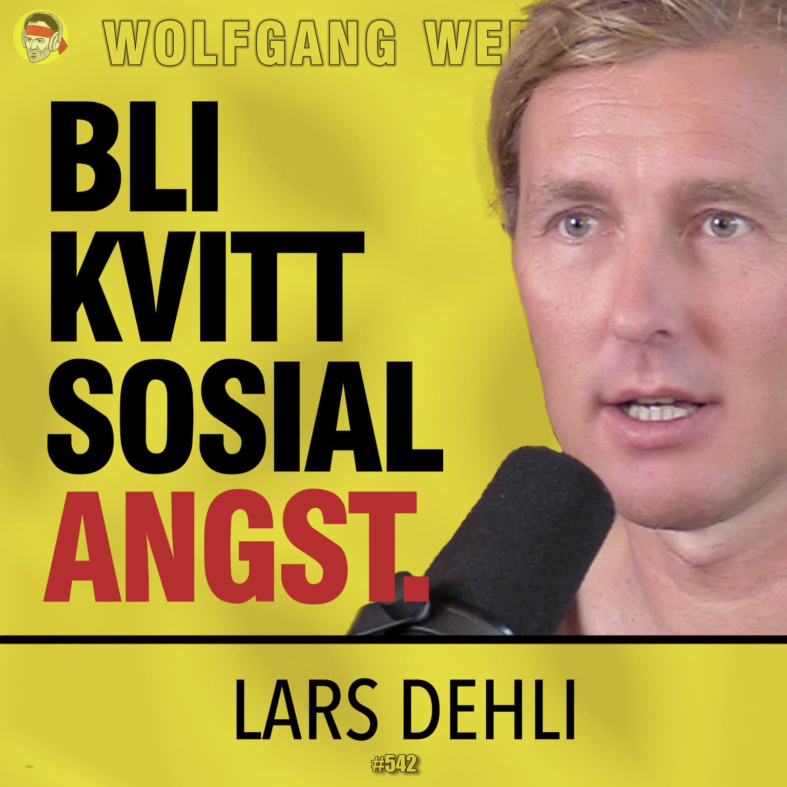 Lars Dehli S02E11 | Sosial Fobi | Symptomer, Angst, Øyekontakt, Introvert, Sjenert, Eksponeringsterapi artwork