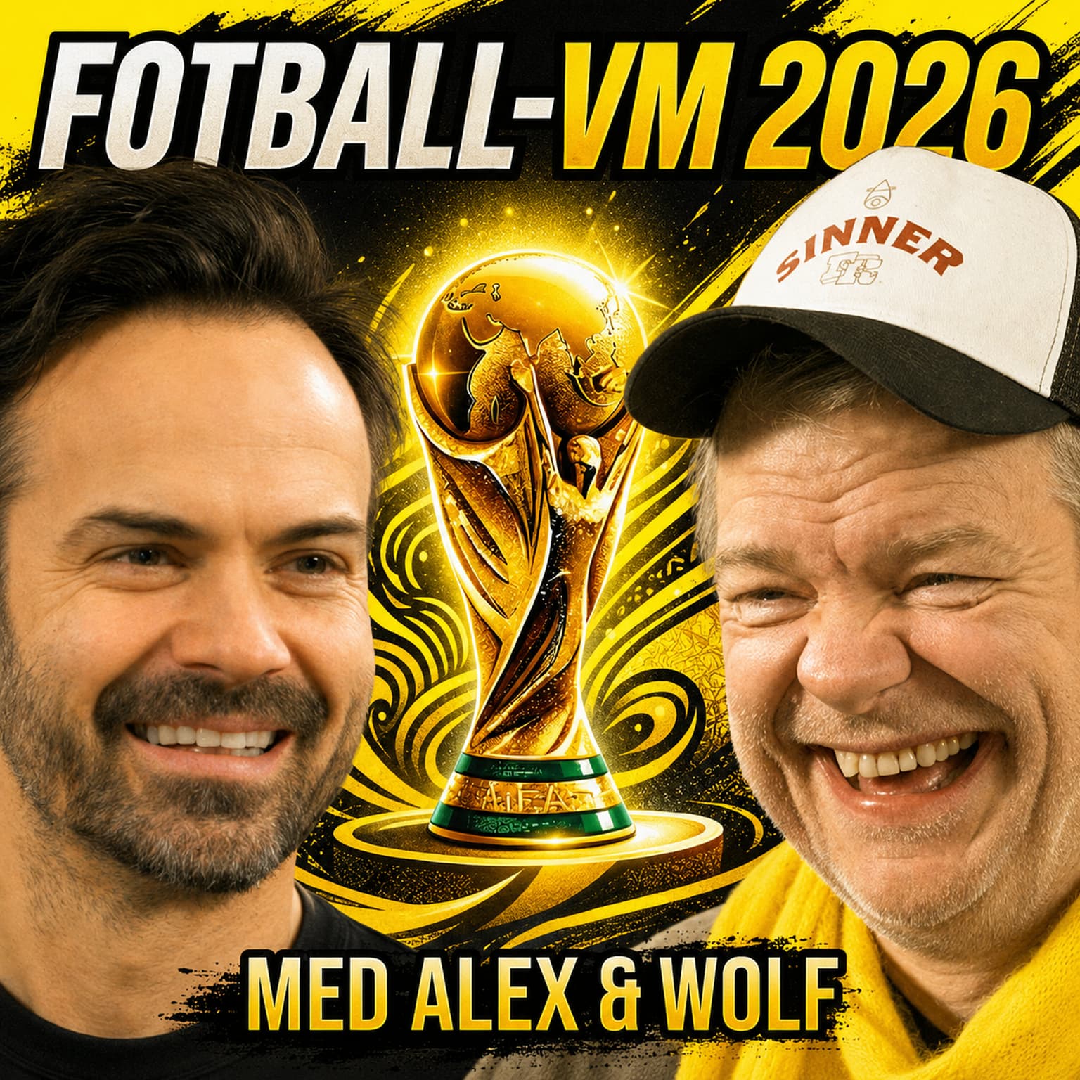 Alex & Wolf | Drillo hatet meg! Riise vs Carew, Livvakt for Märtha| Fotball VM 2026 (Oppvarming) artwork