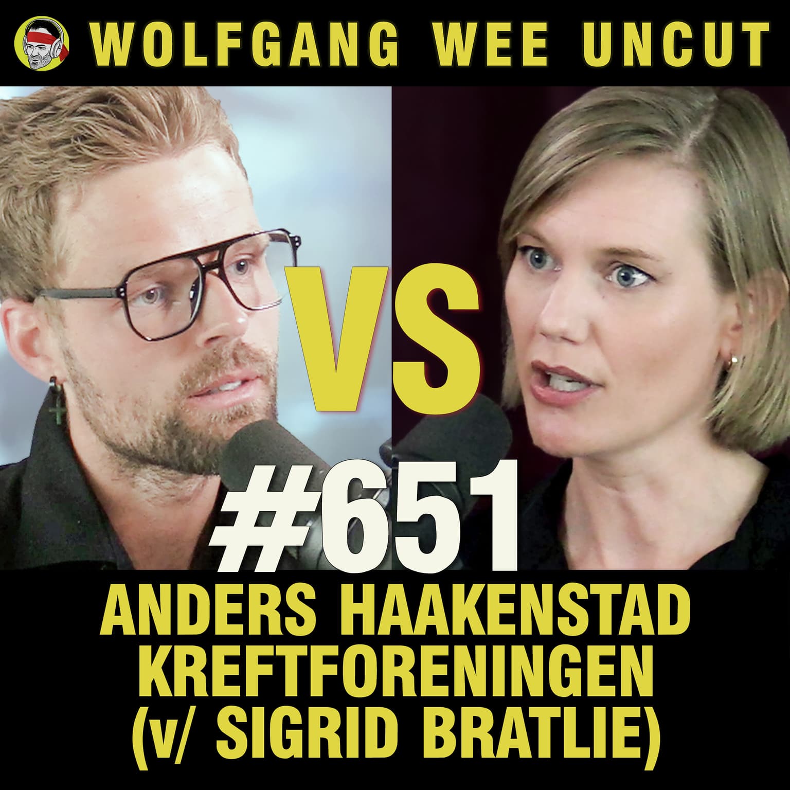 #651 - Cellegift, Kreft og Kontrovers: Anders Haakenstad vs Kreftforeningen (v/ Sigrid Bratlie) artwork