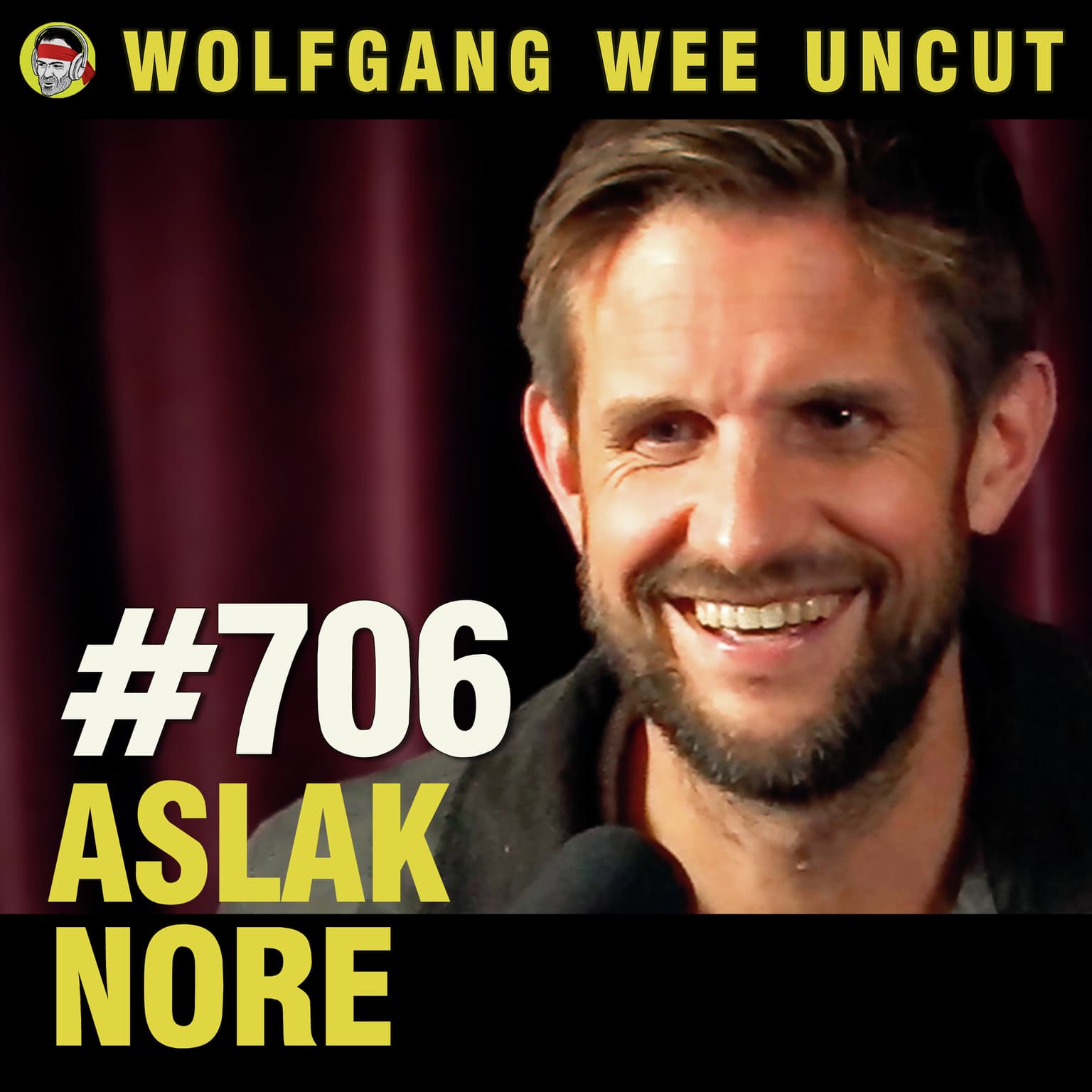 #706 - Aslak Nore | Tillit og Hemmeligheter i Moderne Parforhold, Røde Flagg, Evolusjonspsykologi, Menns Lykke i 40-årene, Metoo, Hvordan Bli En GOD Forfatter, AI og Skriftkultur artwork