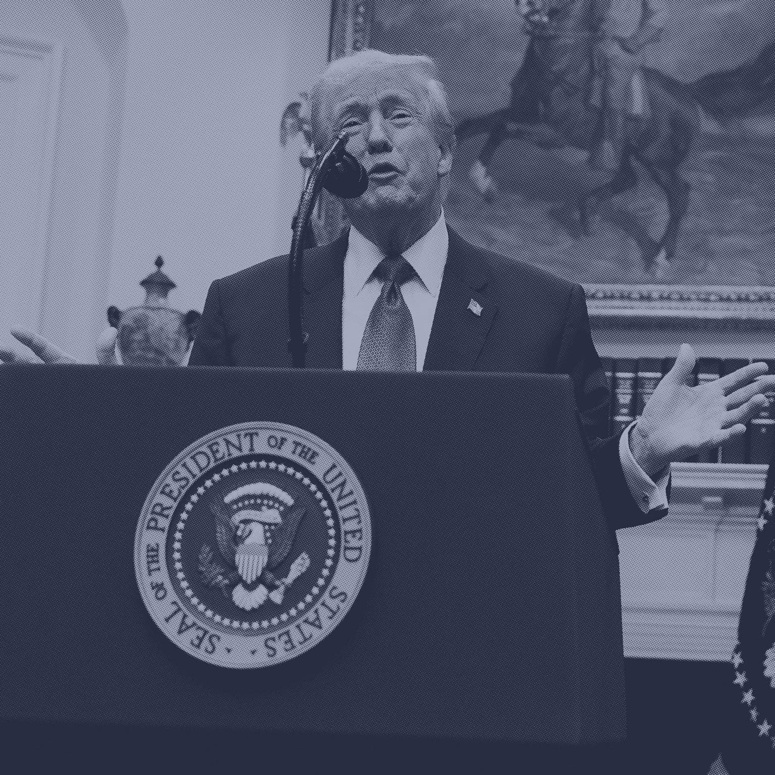Trump administration eliminates greenhouse gas regulations artwork