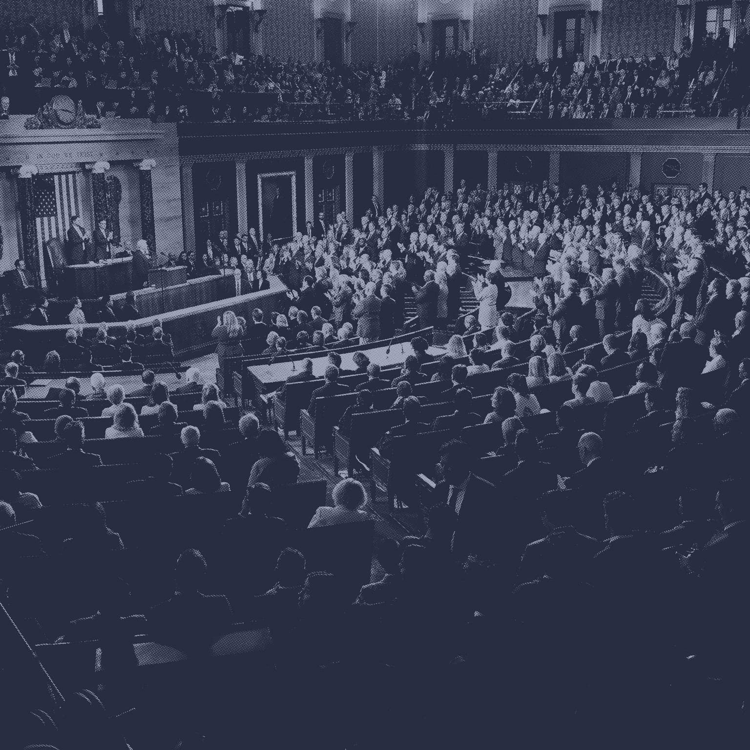 Why bipartisanship is disappearing from Congress artwork