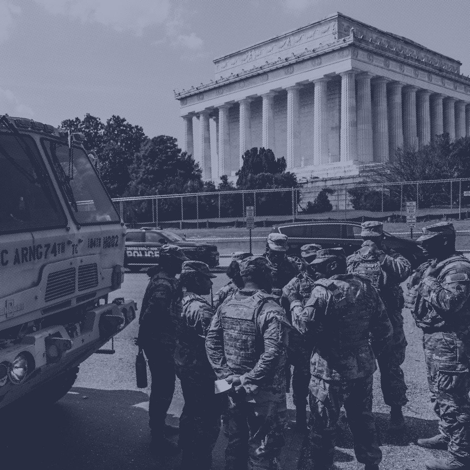 Why Is The National Guard Patrolling Streets In Washington, D.C.? artwork