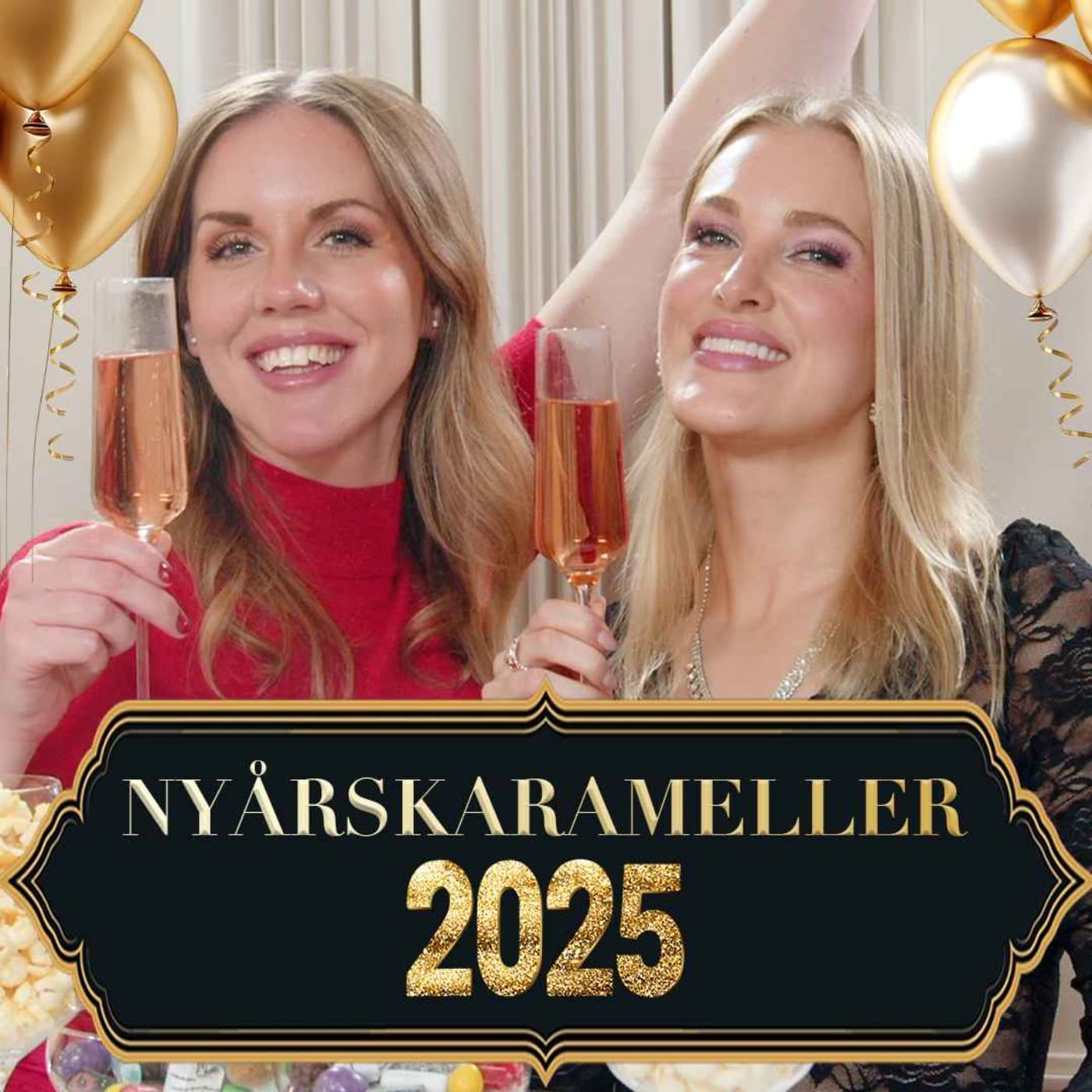 Nyårskarameller 2025 artwork