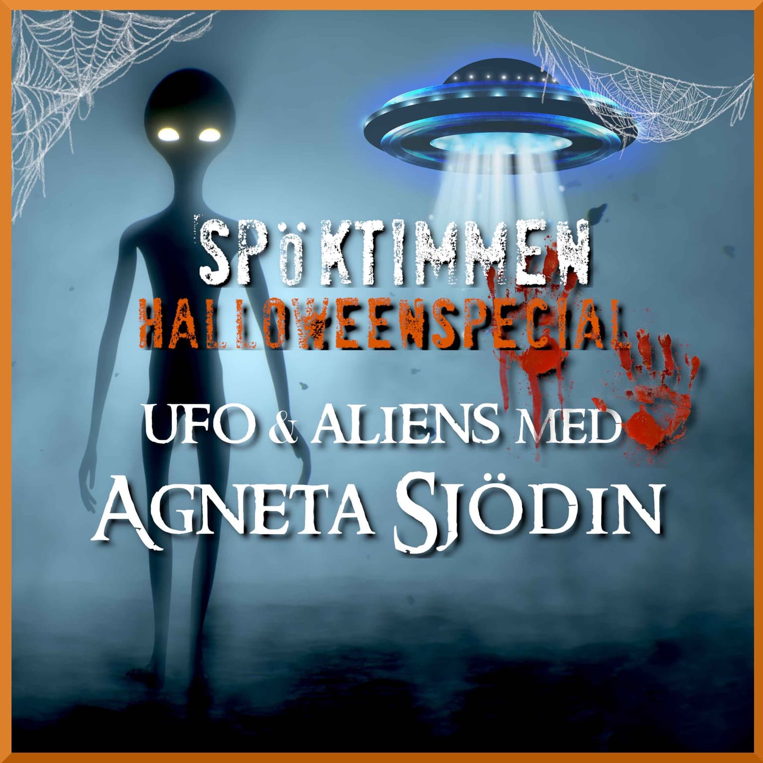 Halloween: UFO med Agneta Sjödin artwork