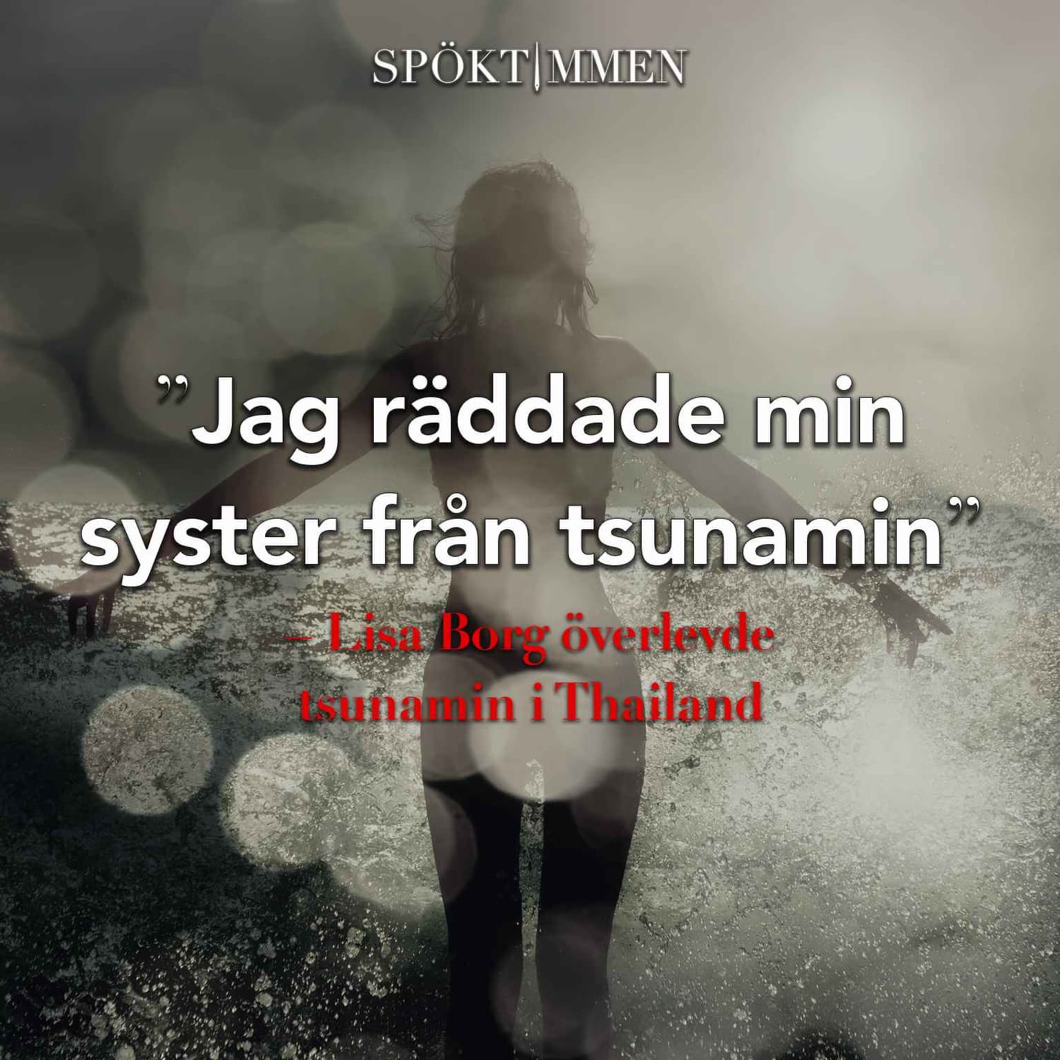 "Jag räddade min syster från tsunamin" – Lisa Borg om flodvågen i Thailand artwork