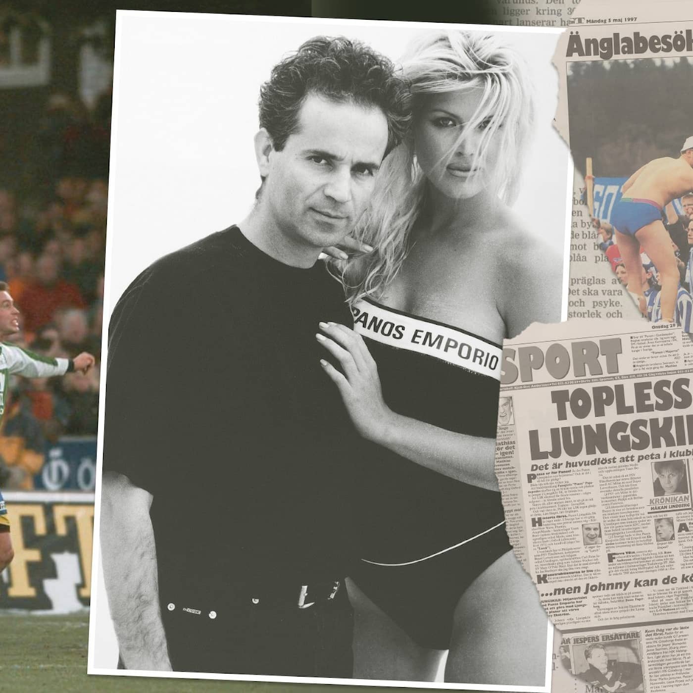 Baddräktskungen och fotbollshjältarna från Ljungskile artwork