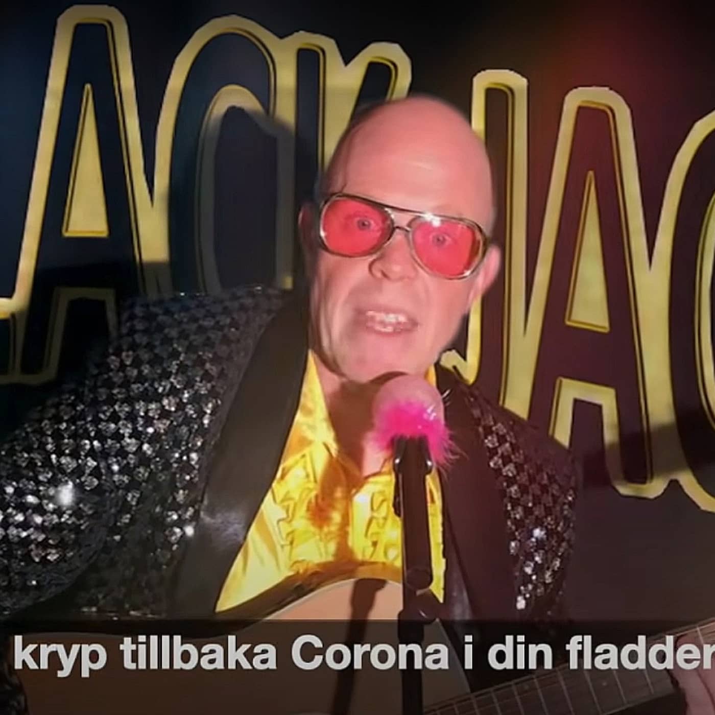 Skrattet mitt i Coronan artwork