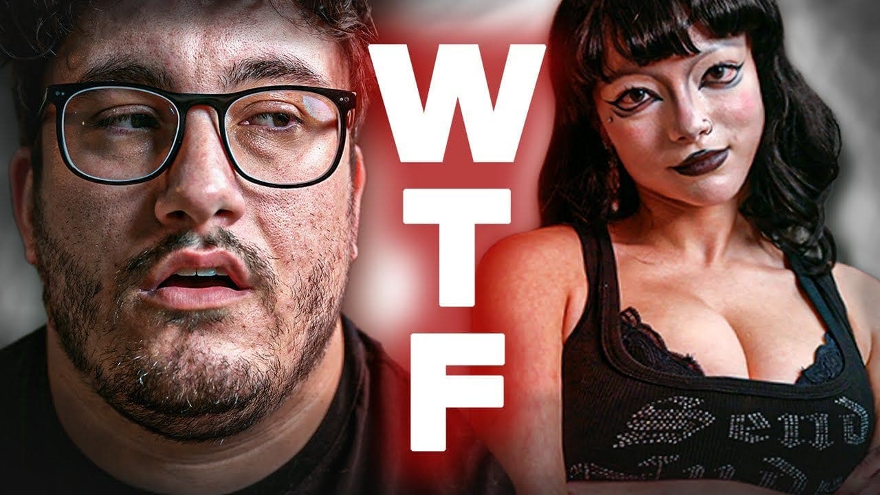 Goth Freak Is A Wannabe E-Girl | Financial Audit artwork