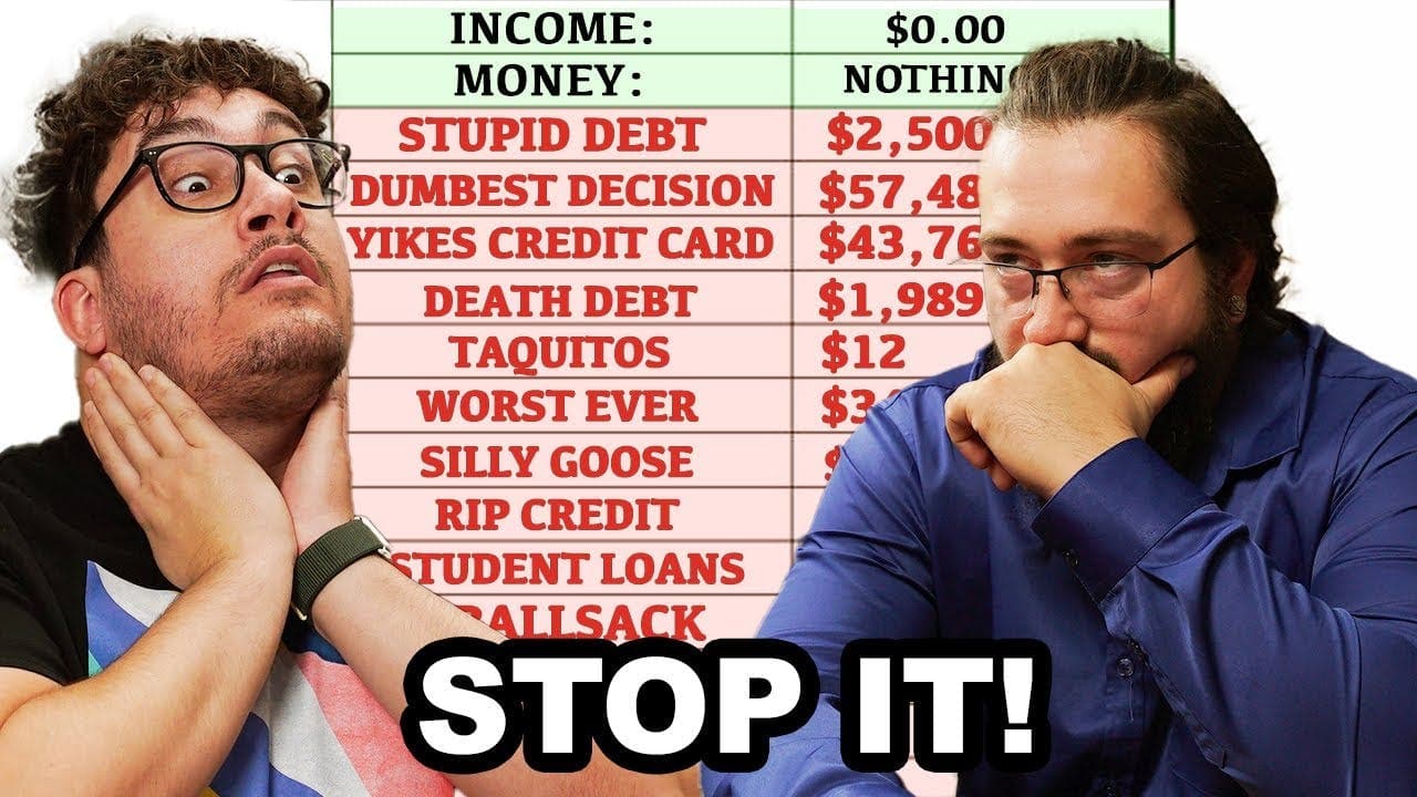 20 Individual Debts - This is INSANE artwork