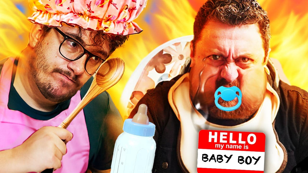 Man Baby Is Professional Victim | Financial Audit artwork