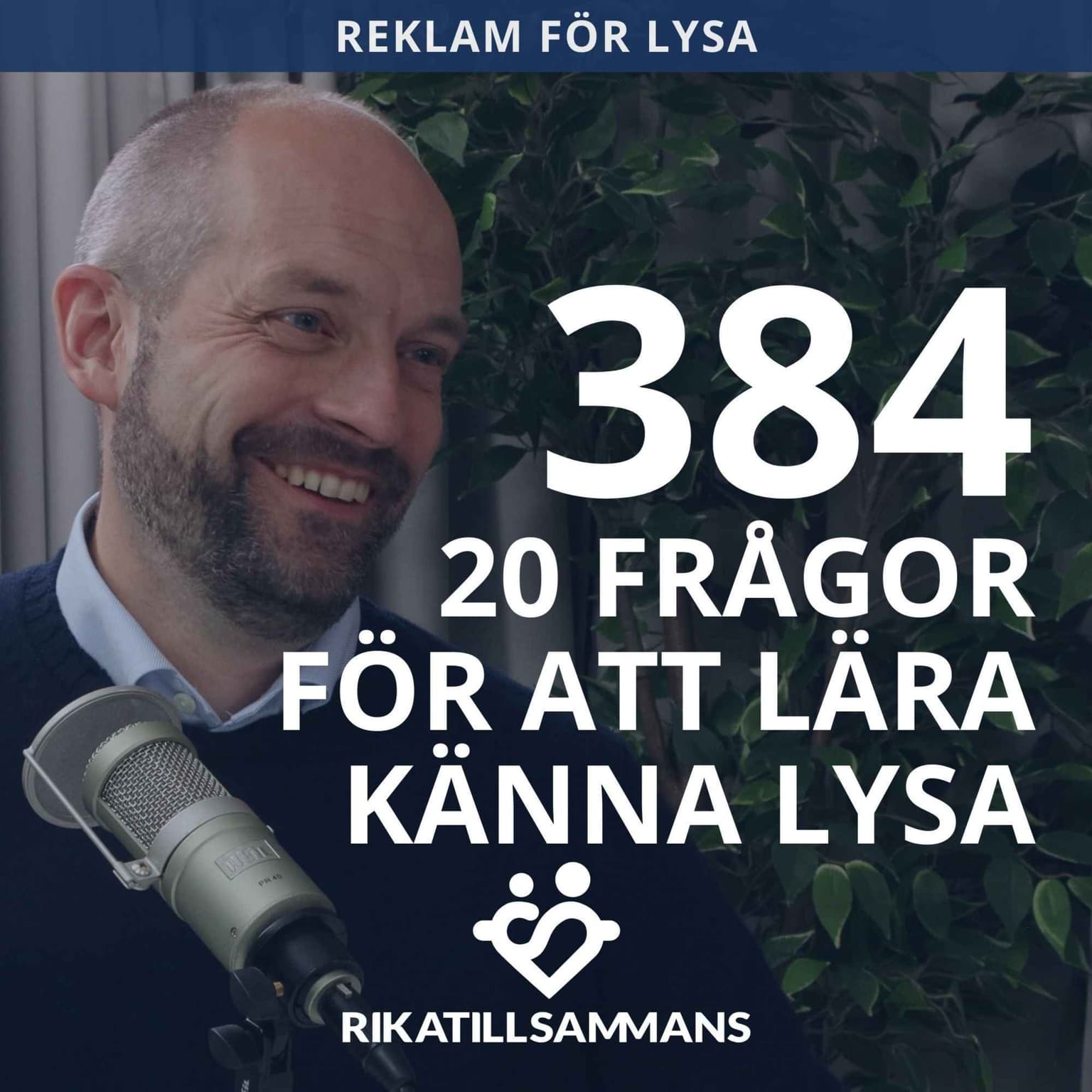 384. Lär känna fondroboten LYSA som vi själva sparar hos | Med Patrik Adamson artwork