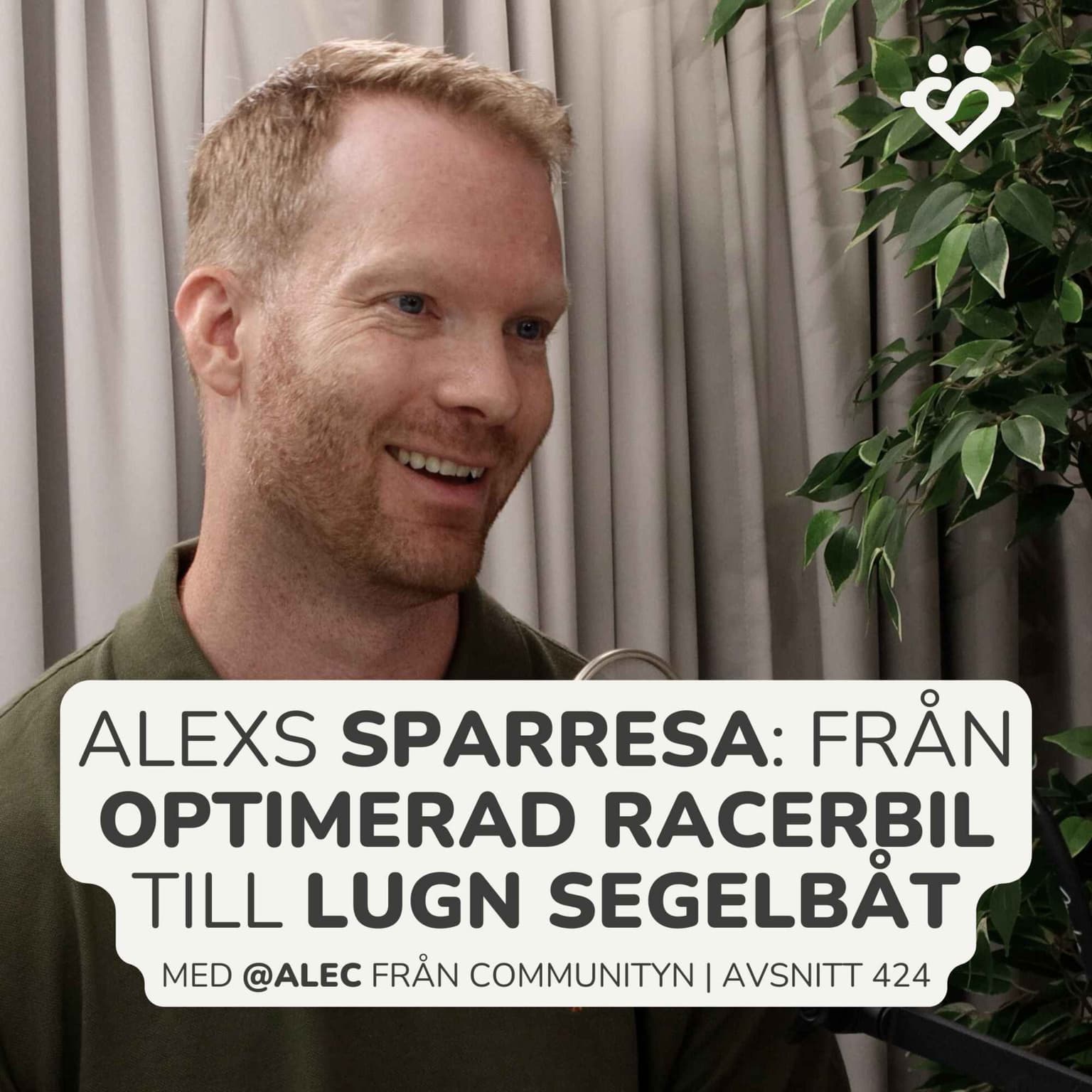 424. Alexanders sparresa: från optimerad racerbil till lugn segelbåt artwork