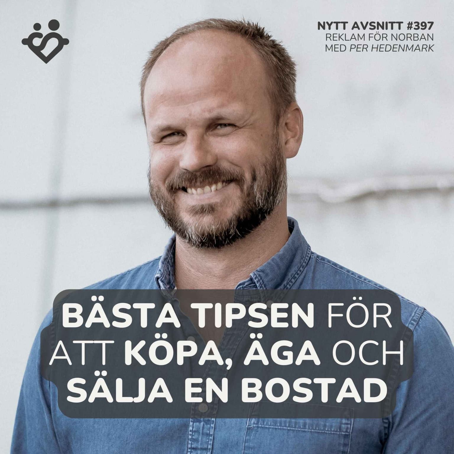 397. Bästa tipsen vid köp och sälj av bostad | Med Per Hedenmark från Norban artwork