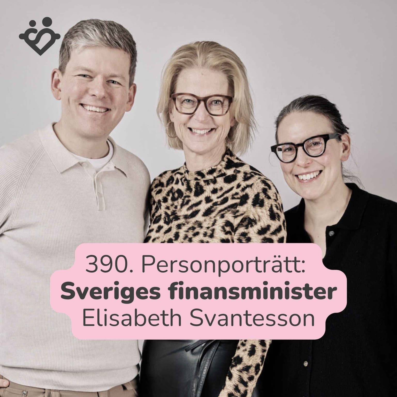390. Personporträtt: Elisabeth Svantesson, Sveriges finansminister artwork