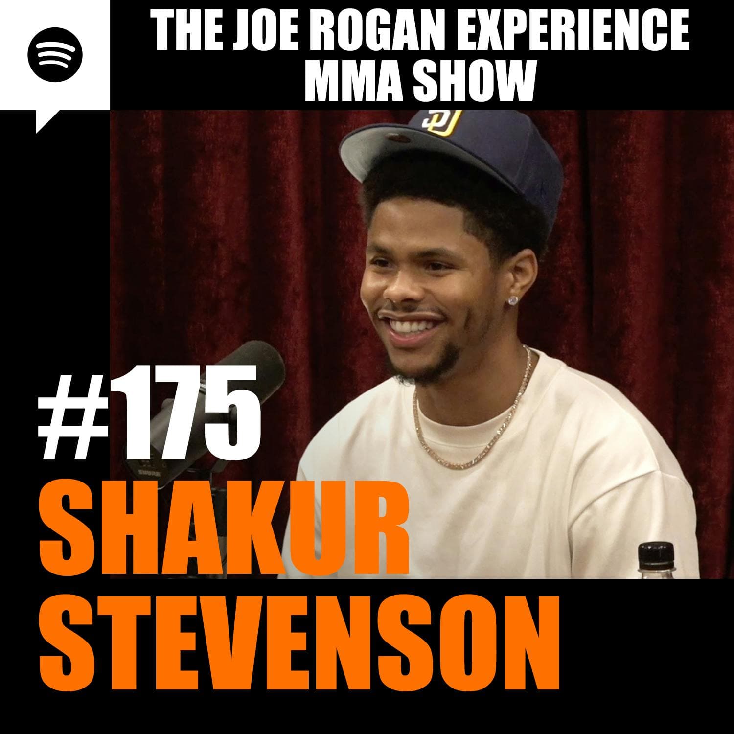 JRE MMA Show #175 with Shakur Stevenson artwork