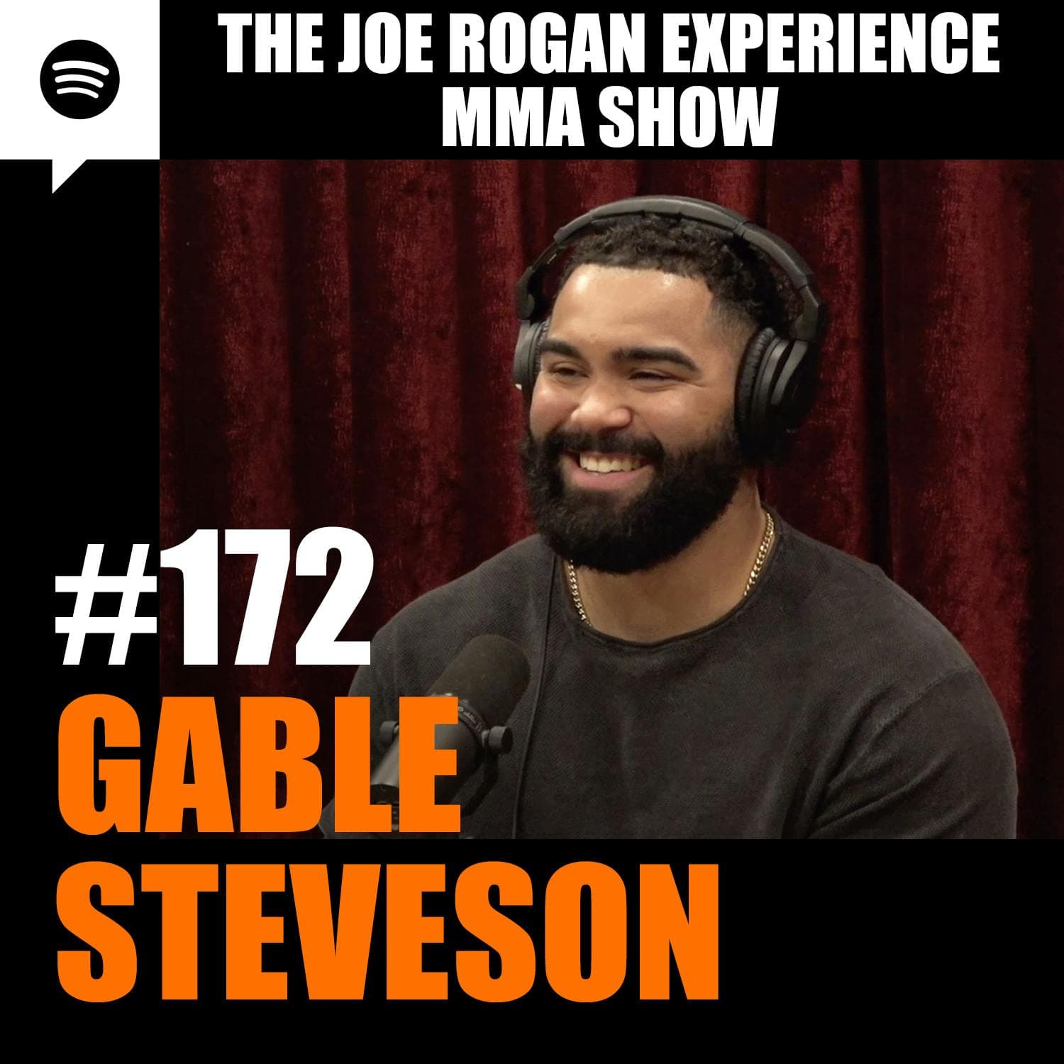 JRE MMA Show #172 with Gable Steveson artwork