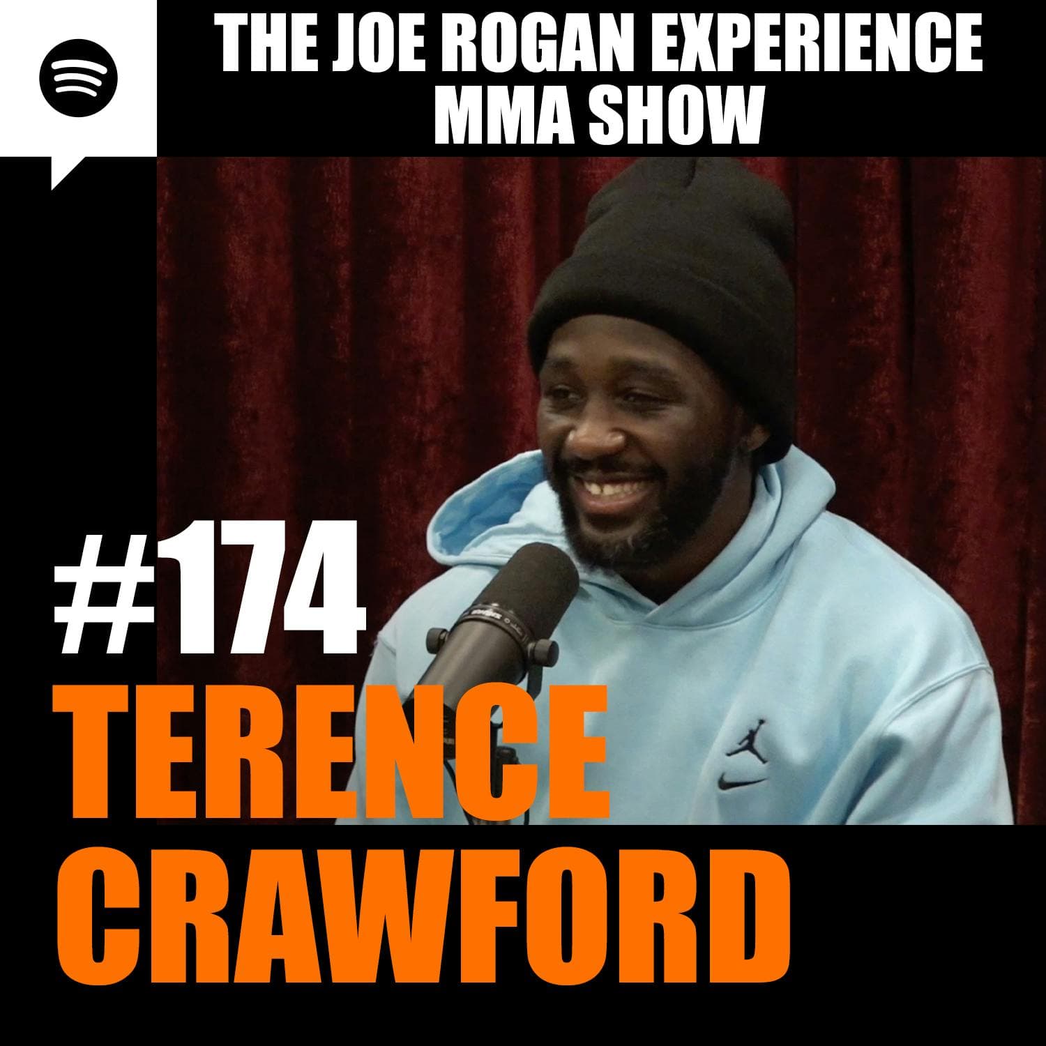 JRE MMA Show #174 with Terence Crawford artwork