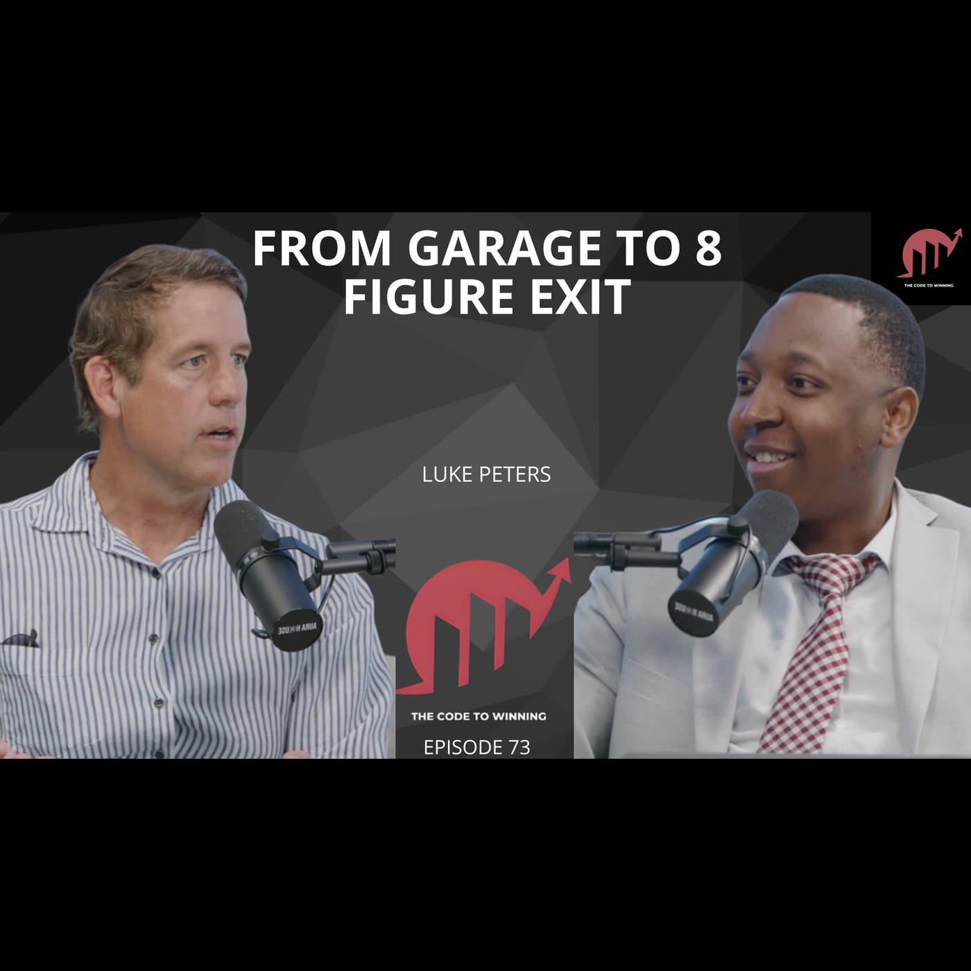 BUILT, SCALED, SOLD: TURNED GRIT INTO A MID-EIGHT-FIGURE EXIT || LUKE PETERS || EPISODE 073 artwork