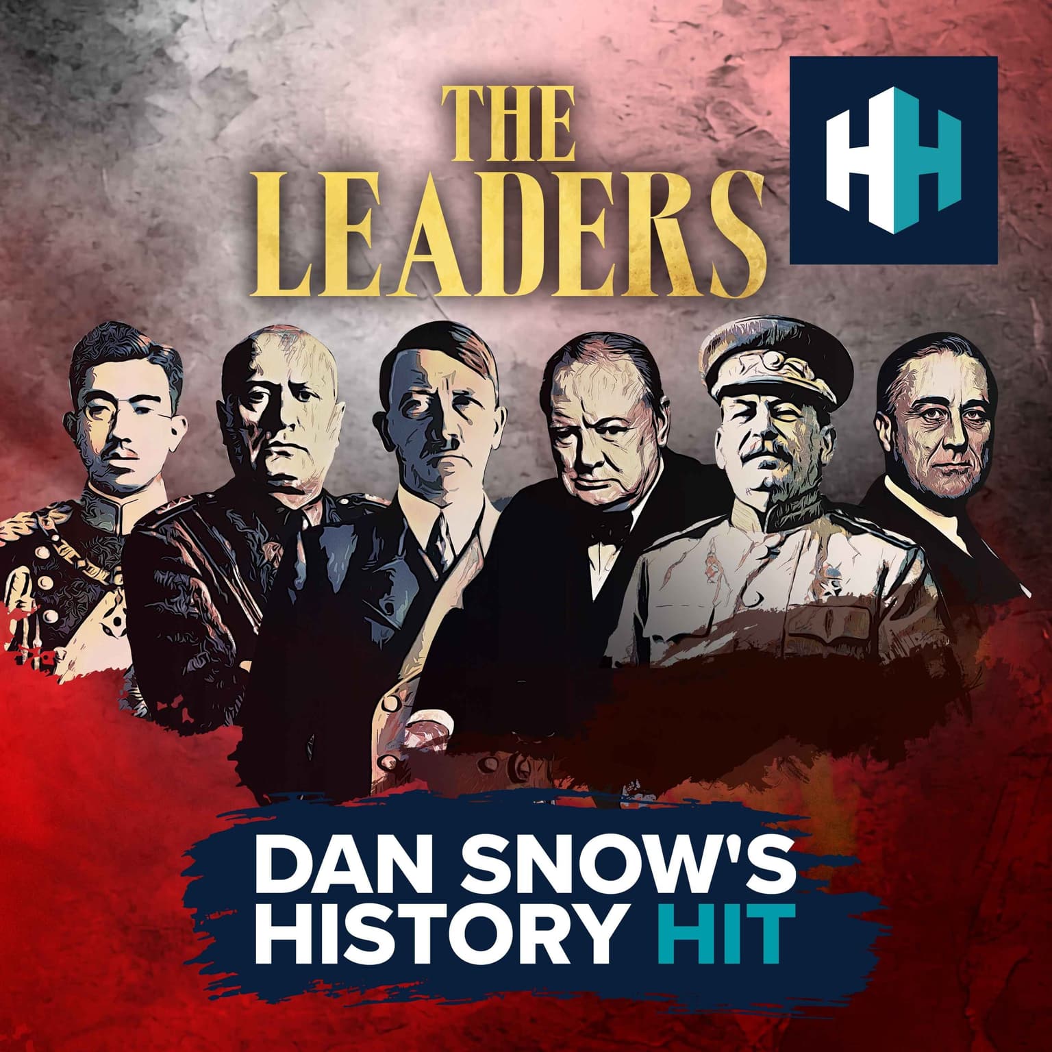 THE LEADERS: Mussolini artwork