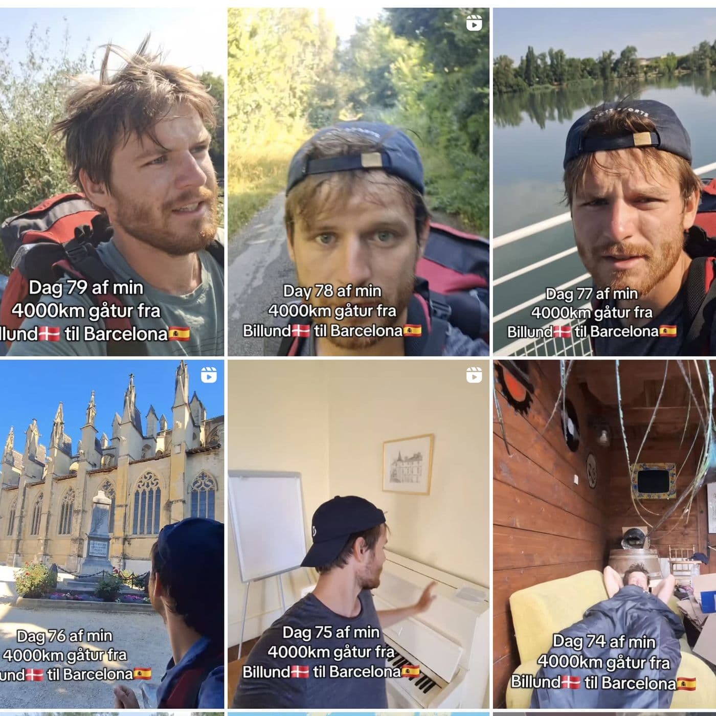 Sommerspecial: Mikkel Cramer vandrer 4000 km fra Billund til Barcelona artwork
