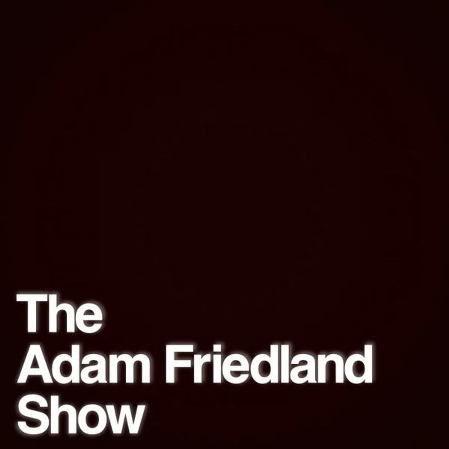 The Adam Friedland Show Podcast - Episode 14 artwork