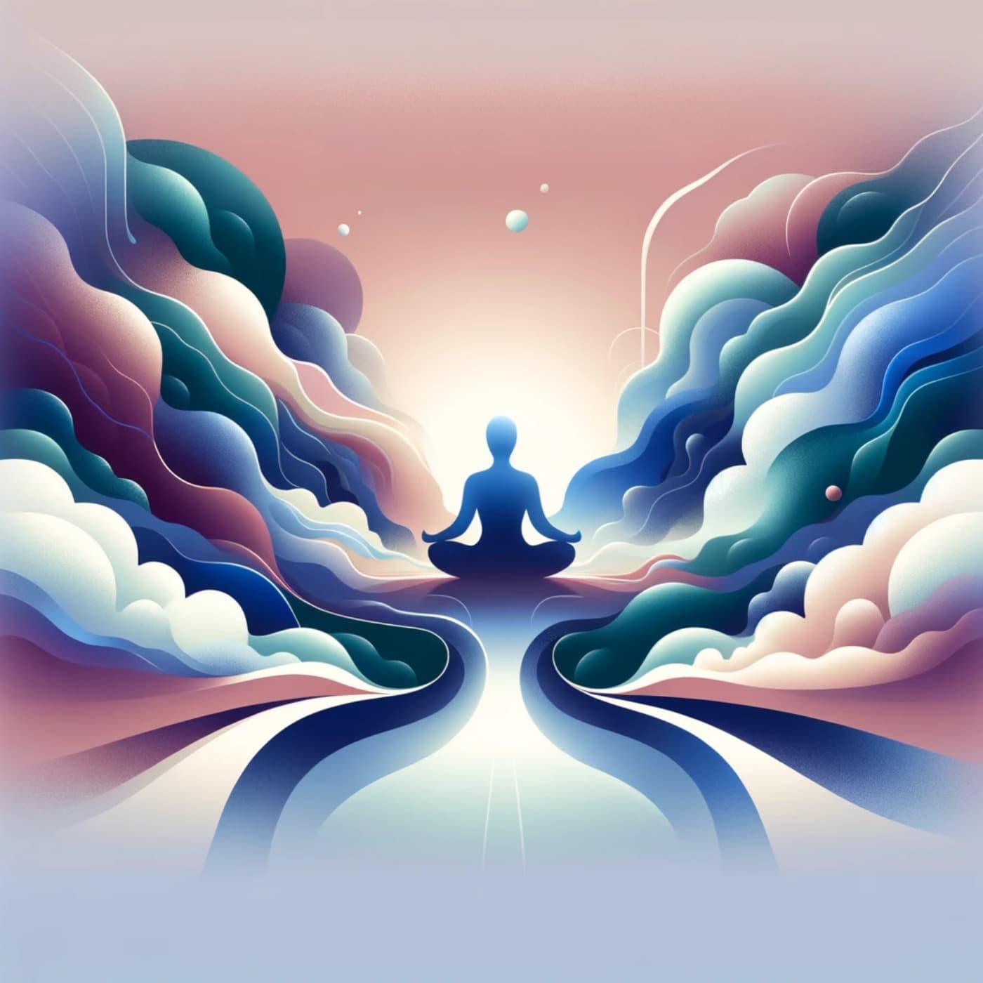 Krypa till korset och meditera artwork