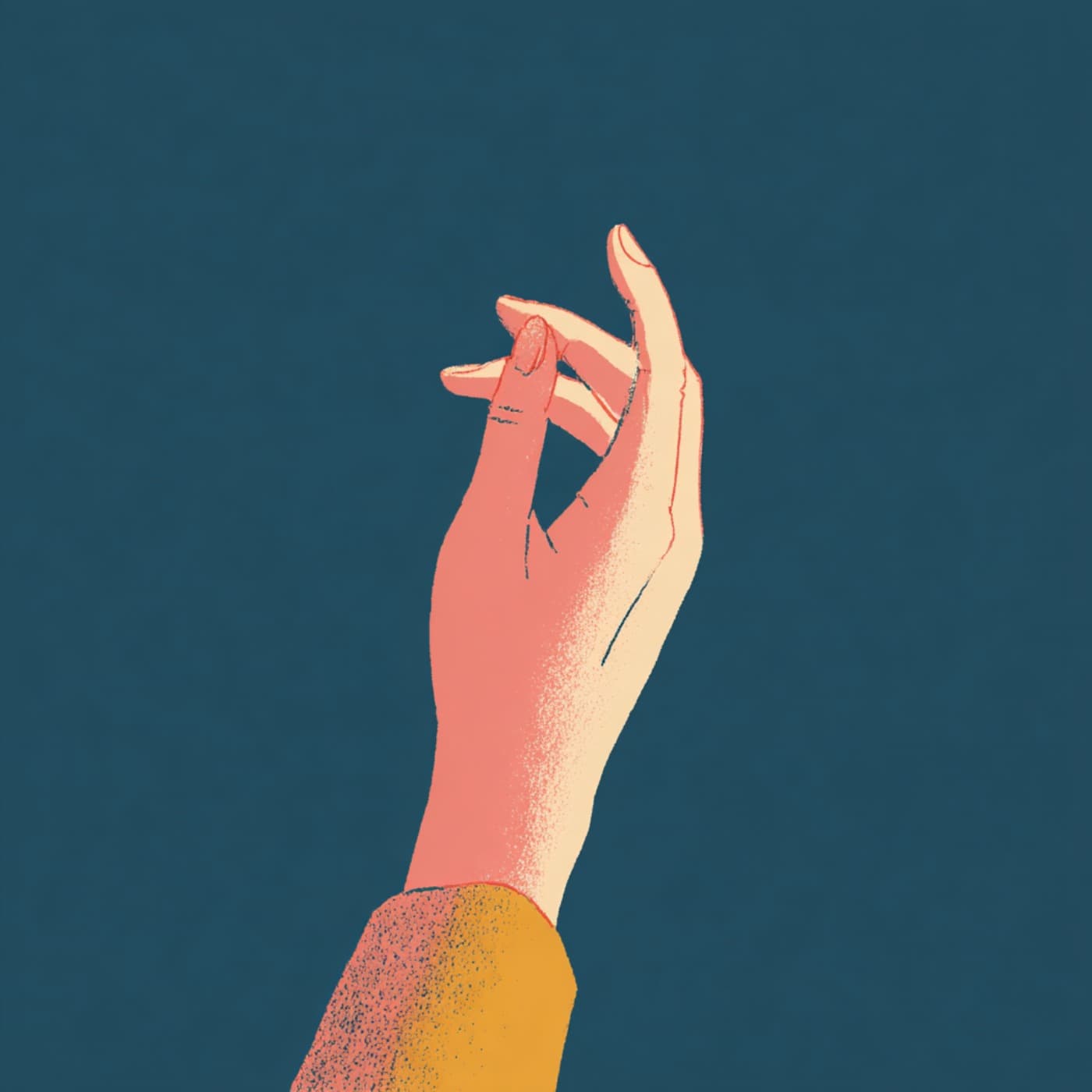 Hand artwork