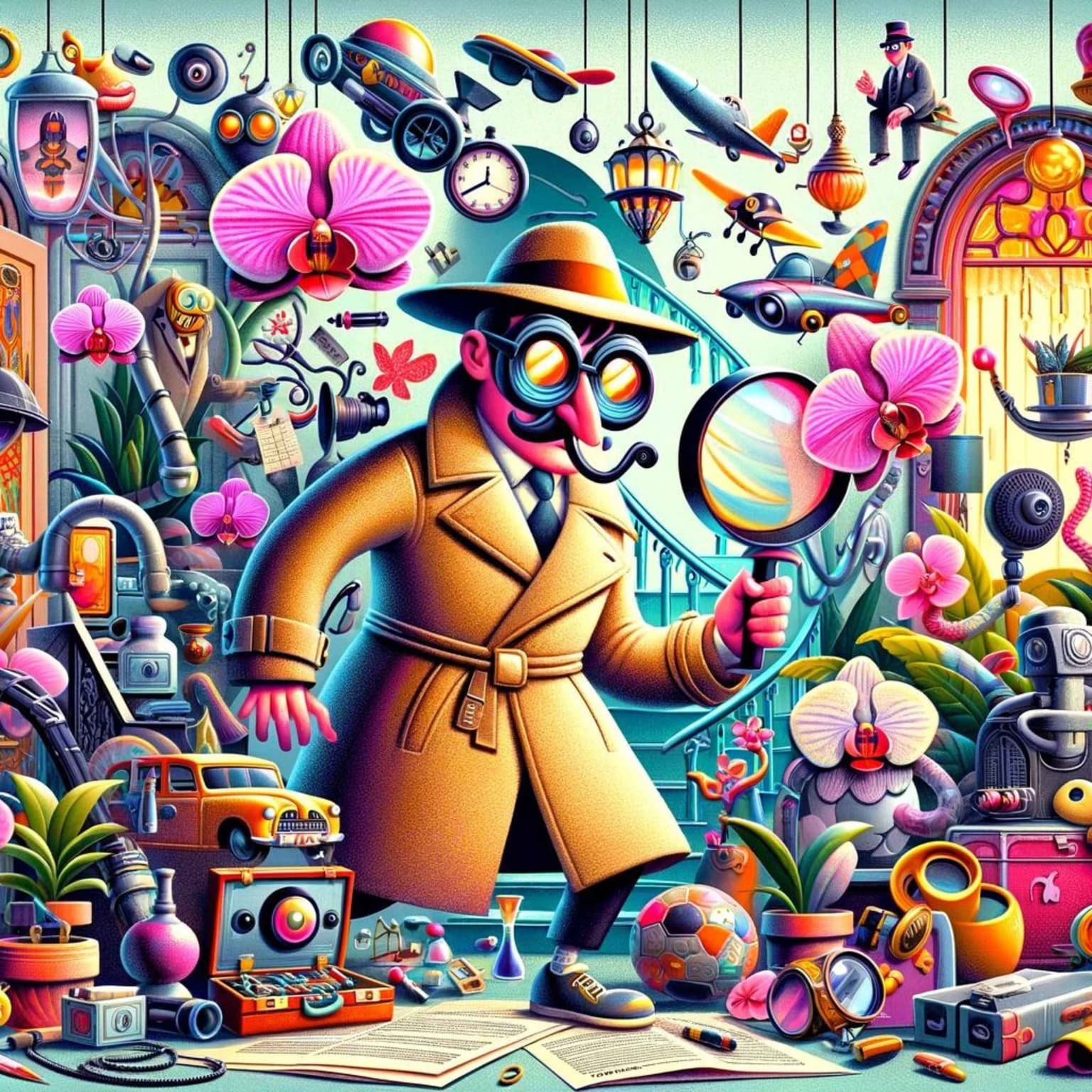 Archibald & Orkidéerna artwork