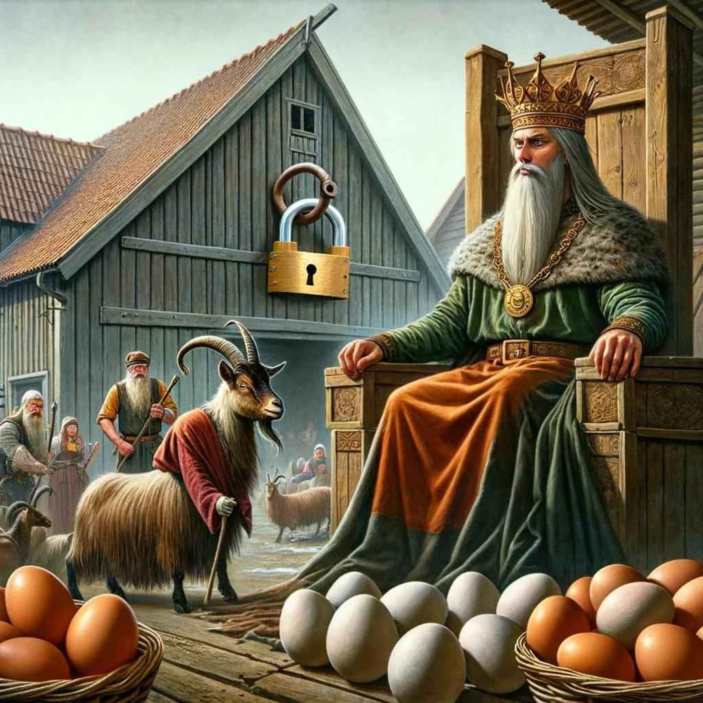 Magnus Ladulås och Äggen artwork