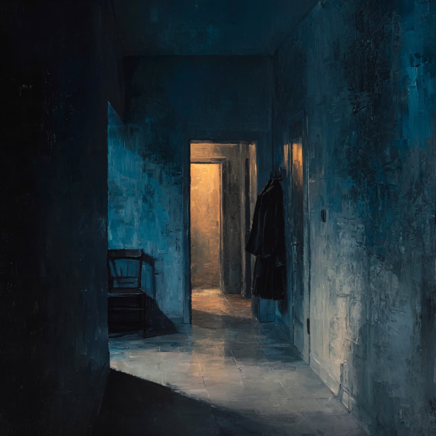 Nyår i Det Utblåsta Huset artwork