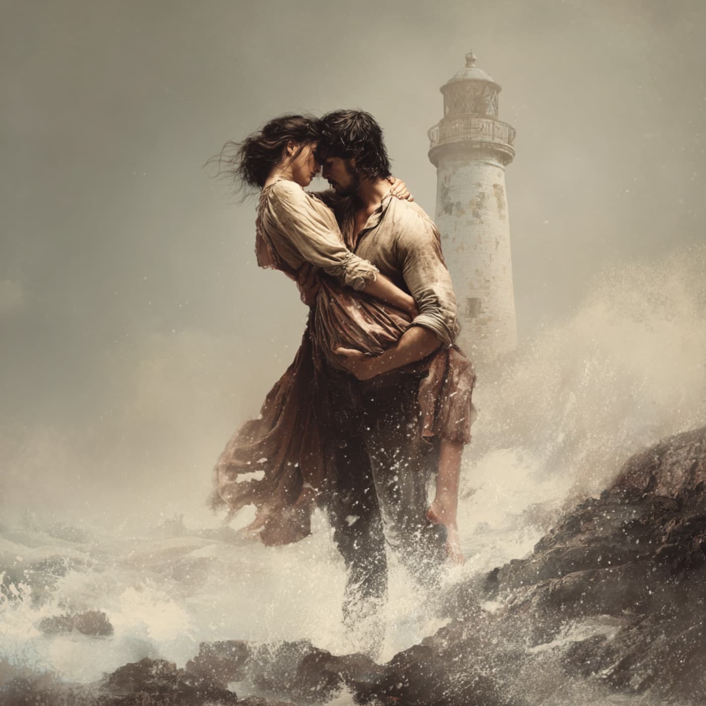 Romansen vid fyren artwork