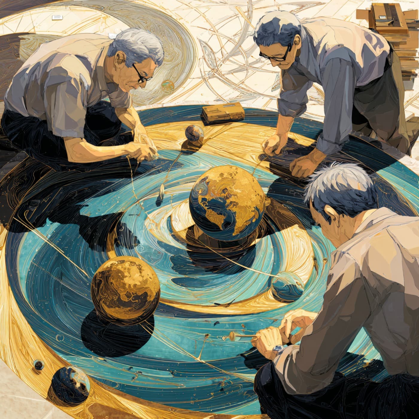 Planetisterna artwork