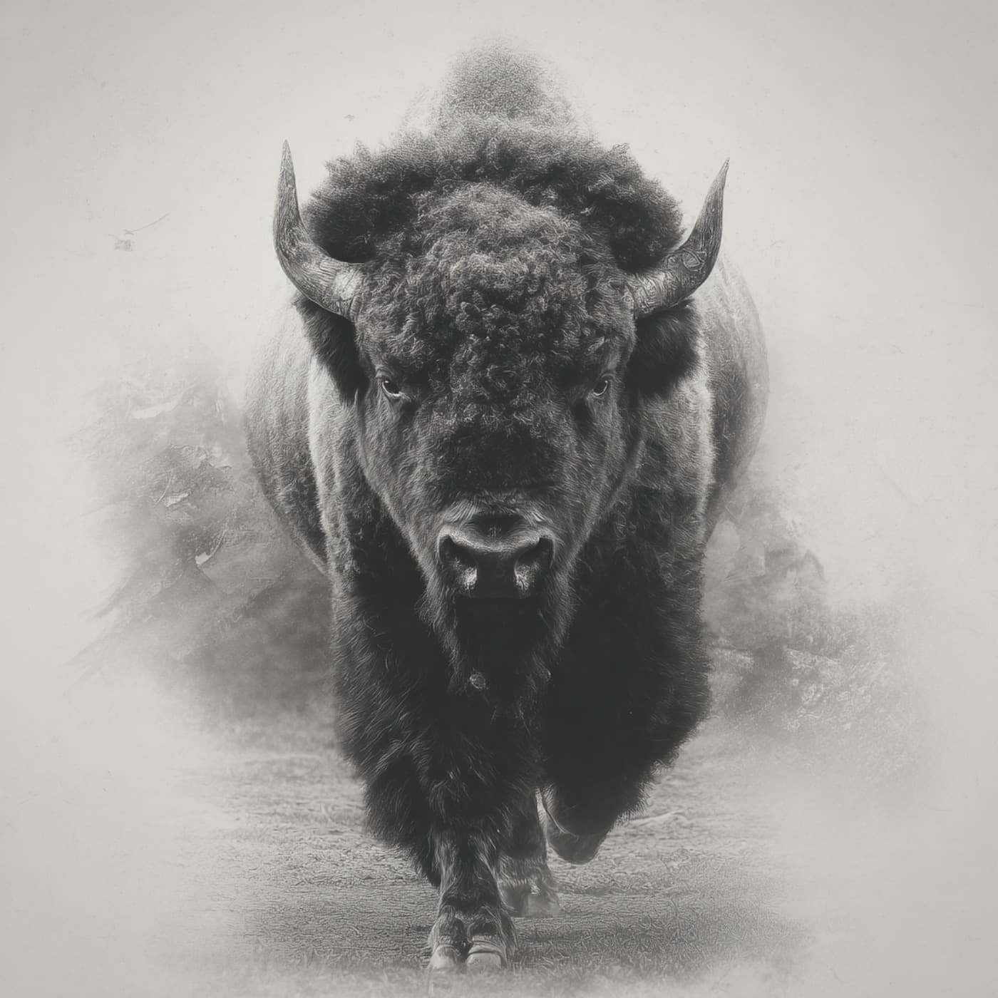 Bison artwork
