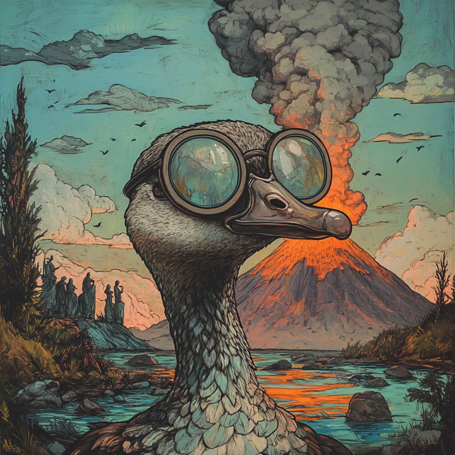 Den ädla apans sista omfamning artwork