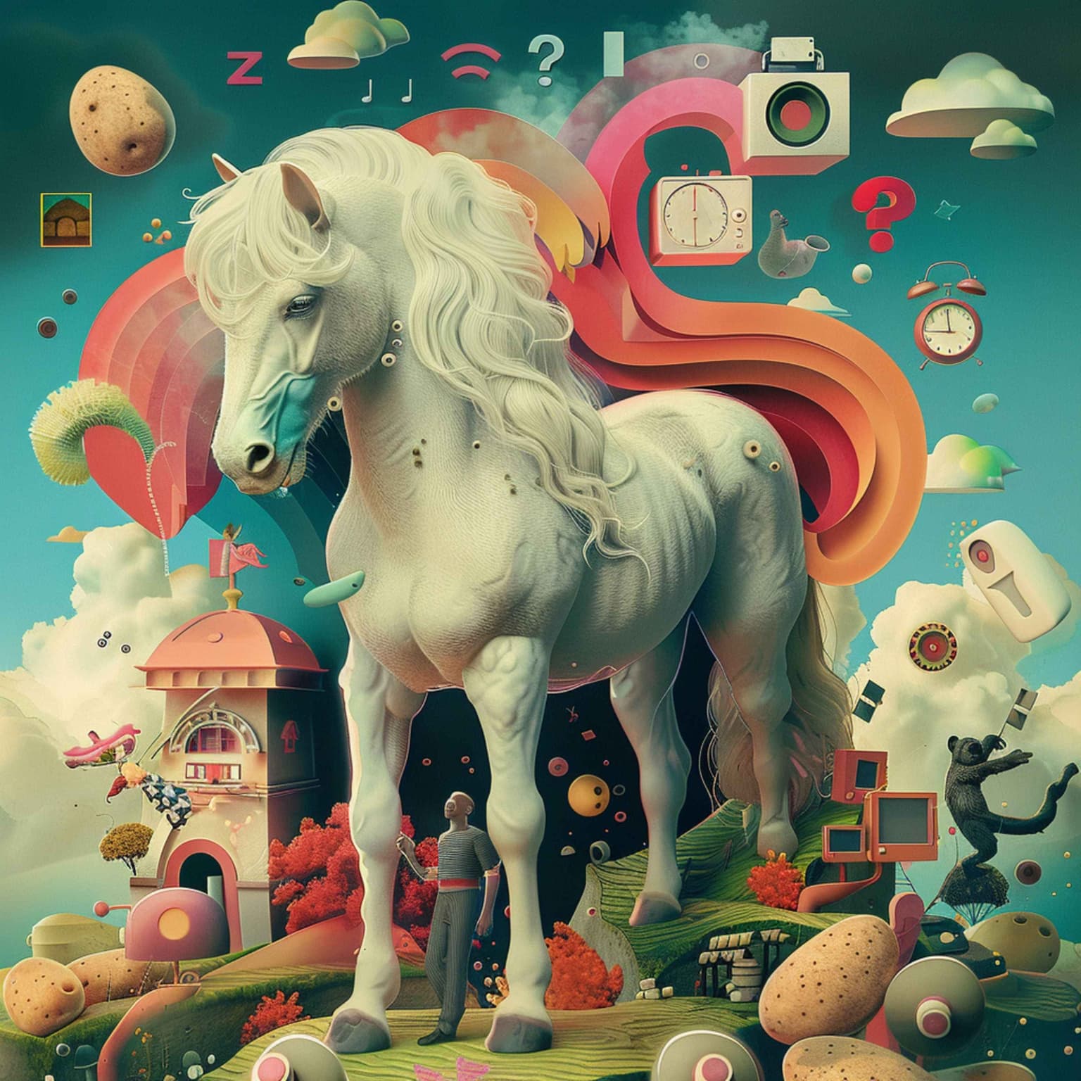 Keso - Den misantropiska hästen artwork