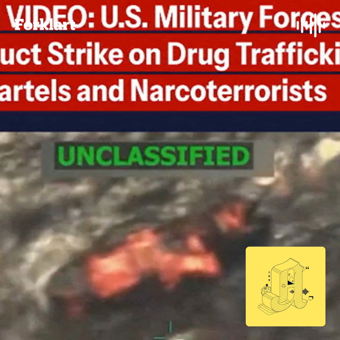 Hvorfor truer Trump med bakkeinvasjon? artwork