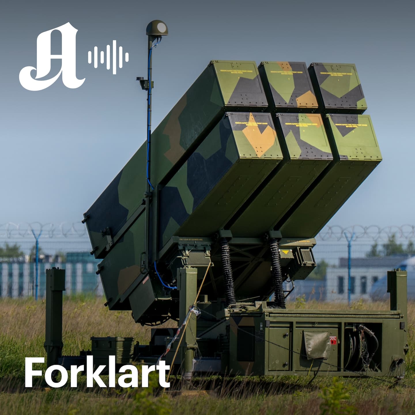 Norges nye storindustri: Missiler og soldatundertøy artwork